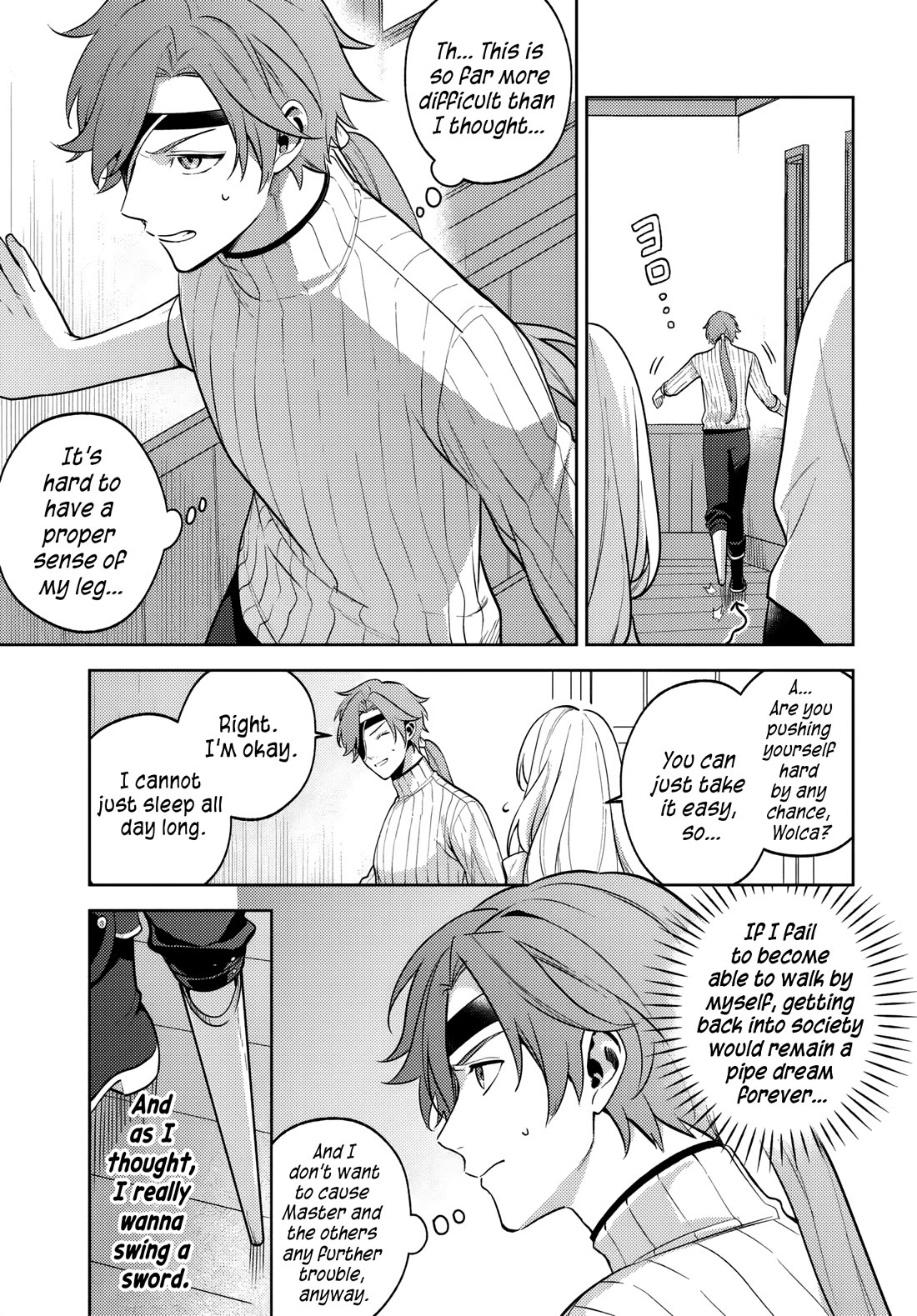 After a Desperate Struggle to Avoid Annihilation, My Party Became Unwell Chapter 4 page 4 - Chapter 4: A Visitor from the Cathedral