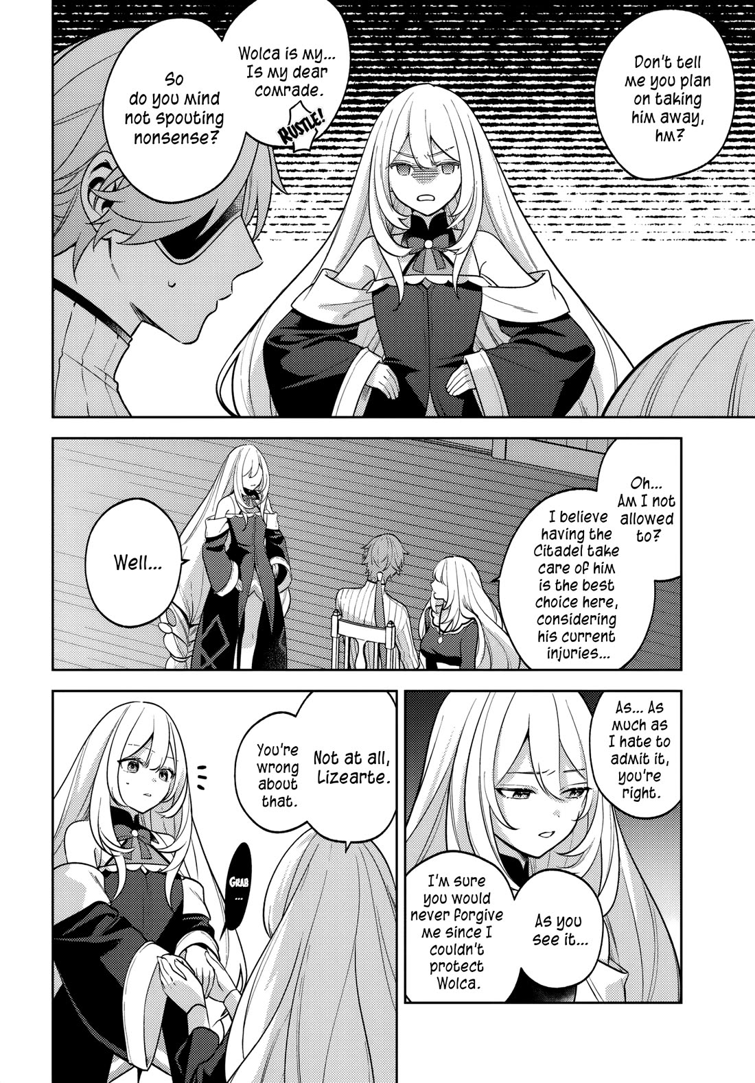 After a Desperate Struggle to Avoid Annihilation, My Party Became Unwell Chapter 4 page 9 - Chapter 4: A Visitor from the Cathedral
