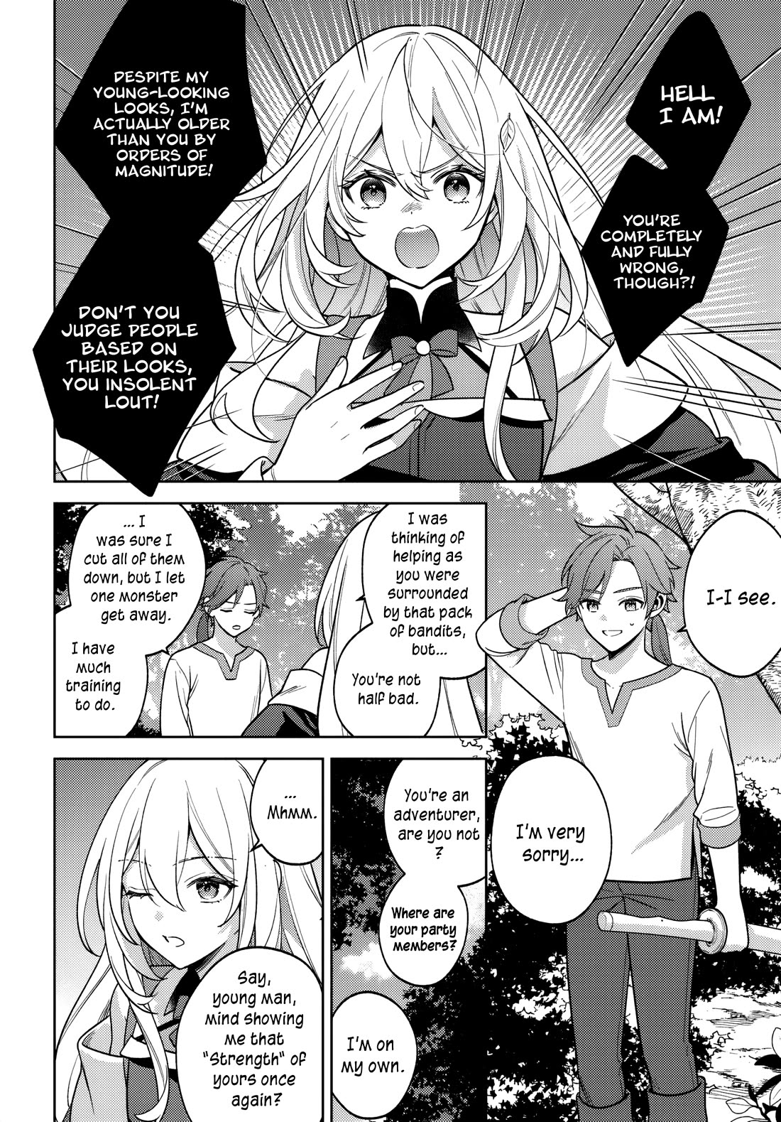 After a Desperate Struggle to Avoid Annihilation, My Party Became Unwell Chapter 6 page 7 - Chapter 6: Lizelarte