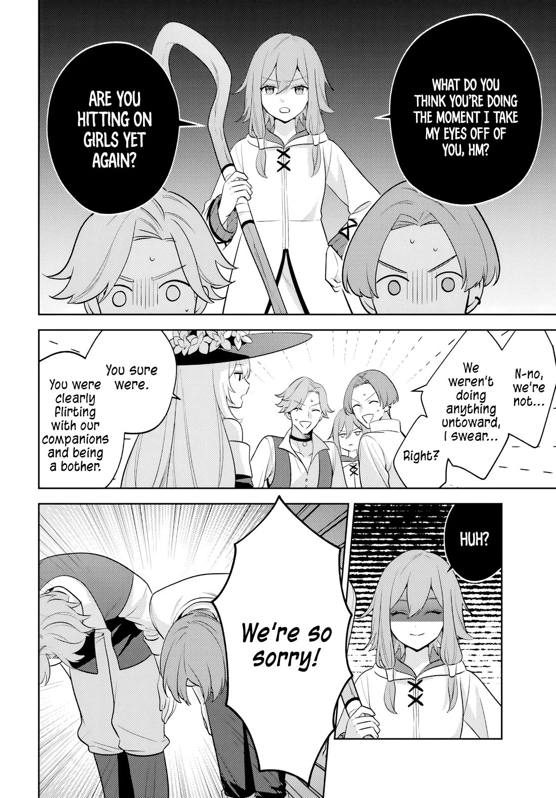 After a Desperate Struggle to Avoid Annihilation, My Party Became Unwell Chapter 7 page 12 - Chapter 7: An Ominous Quest