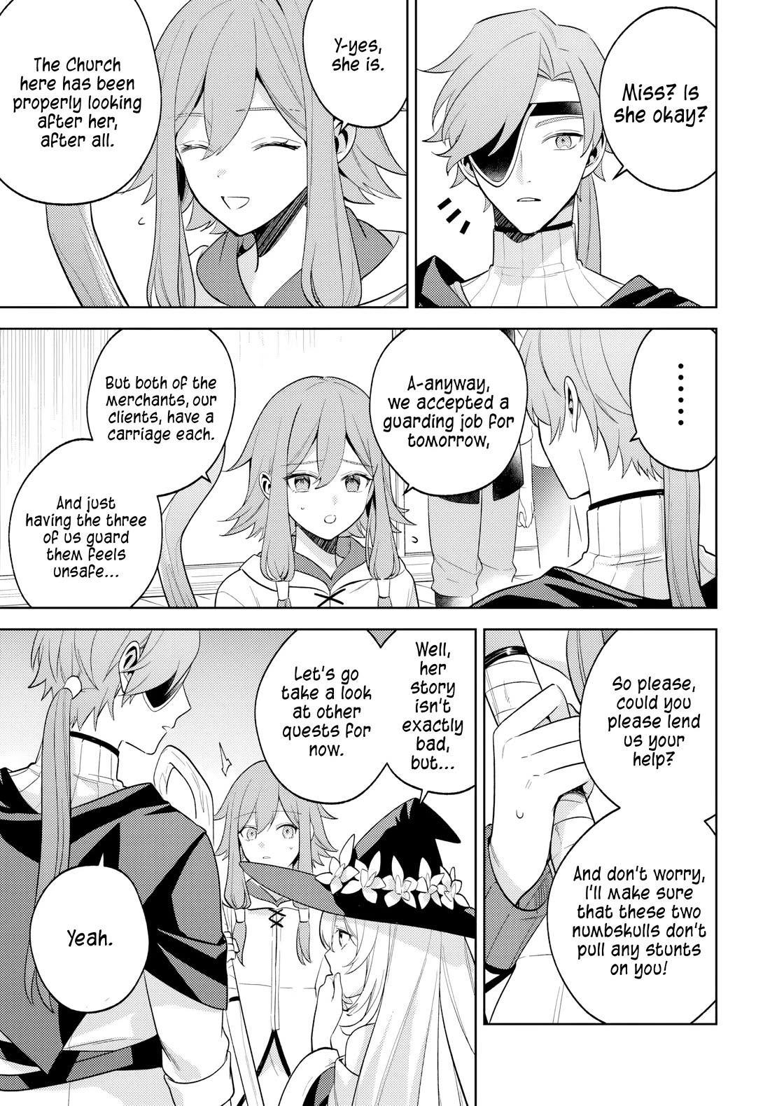 After a Desperate Struggle to Avoid Annihilation, My Party Became Unwell Chapter 7 page 15 - Chapter 7: An Ominous Quest