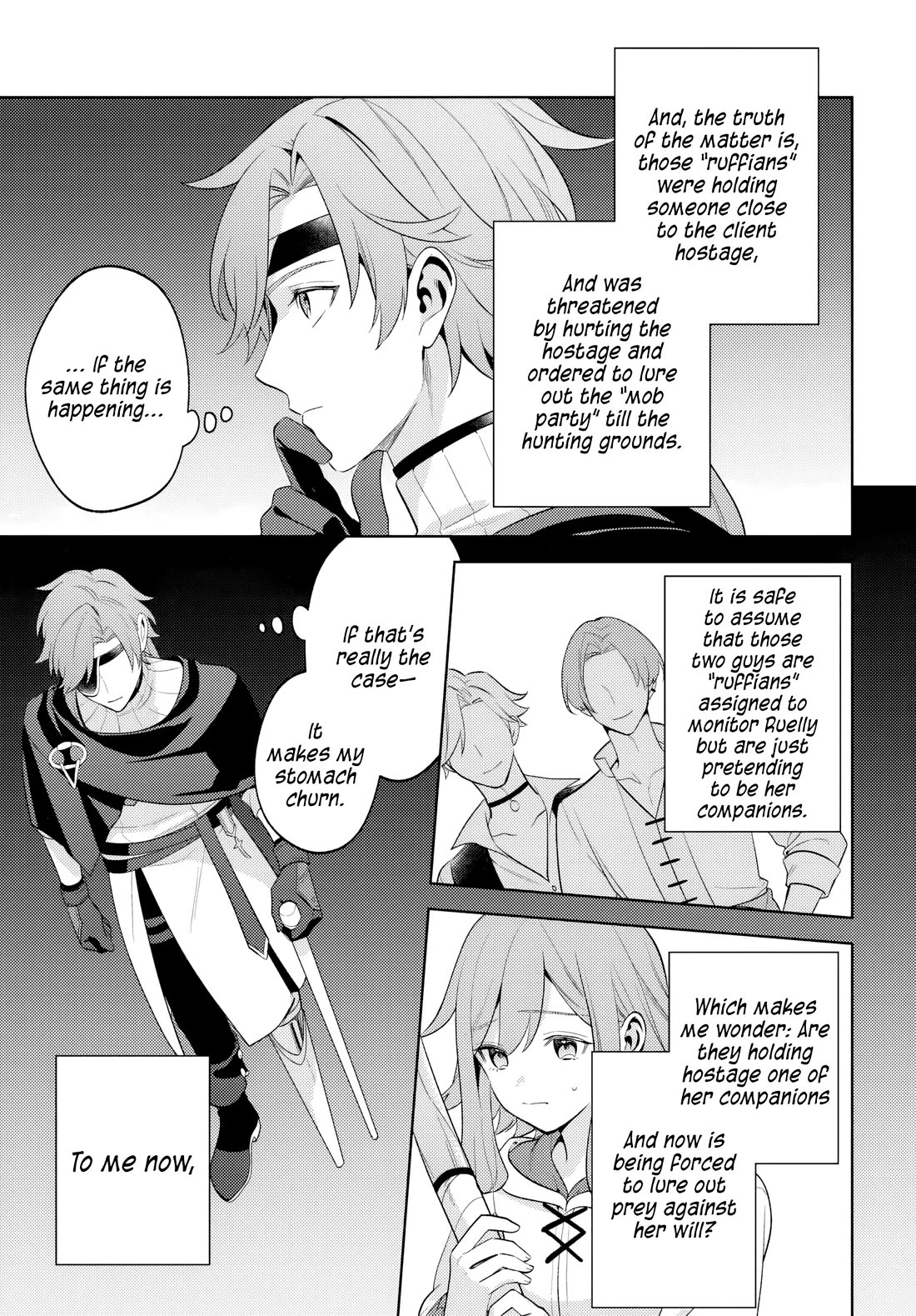 After a Desperate Struggle to Avoid Annihilation, My Party Became Unwell Chapter 7 page 19 - Chapter 7: An Ominous Quest