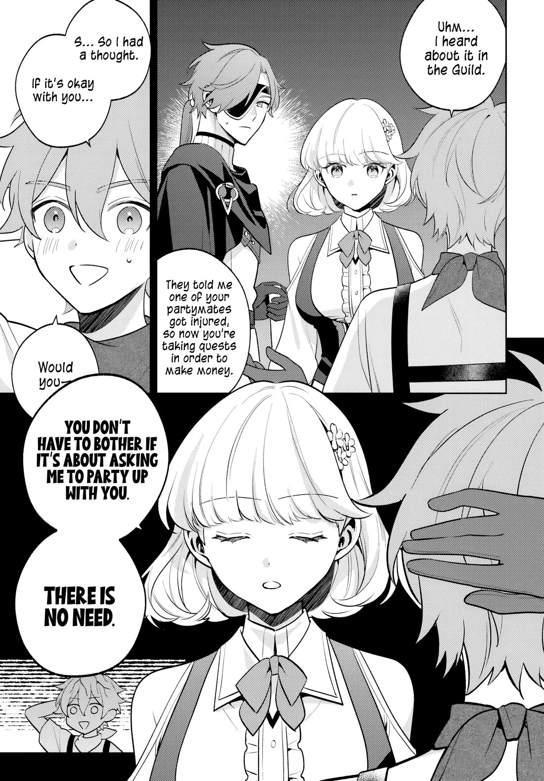 After a Desperate Struggle to Avoid Annihilation, My Party Became Unwell Chapter 7 page 3 - Chapter 7: An Ominous Quest