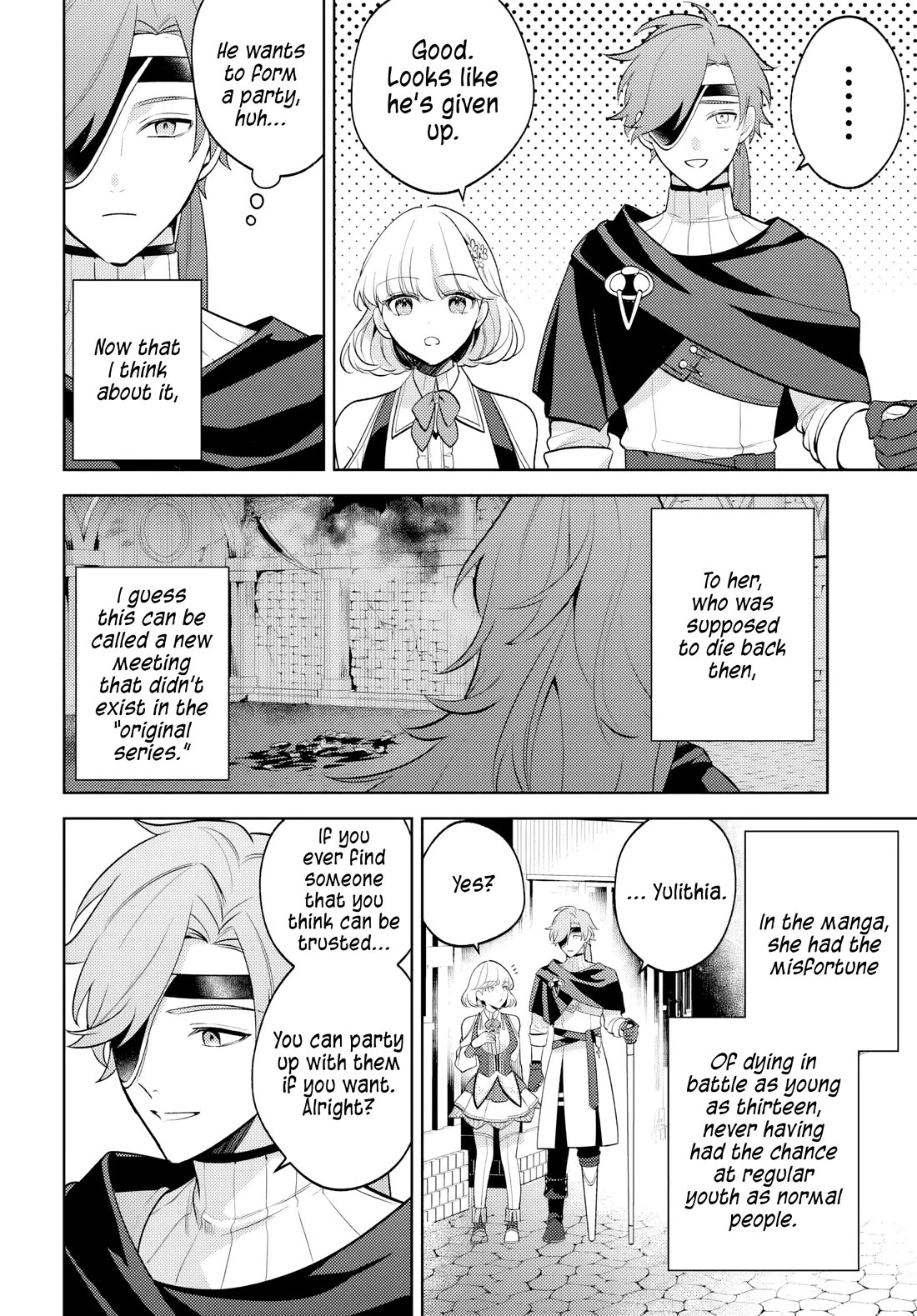 After a Desperate Struggle to Avoid Annihilation, My Party Became Unwell Chapter 7 page 6 - Chapter 7: An Ominous Quest