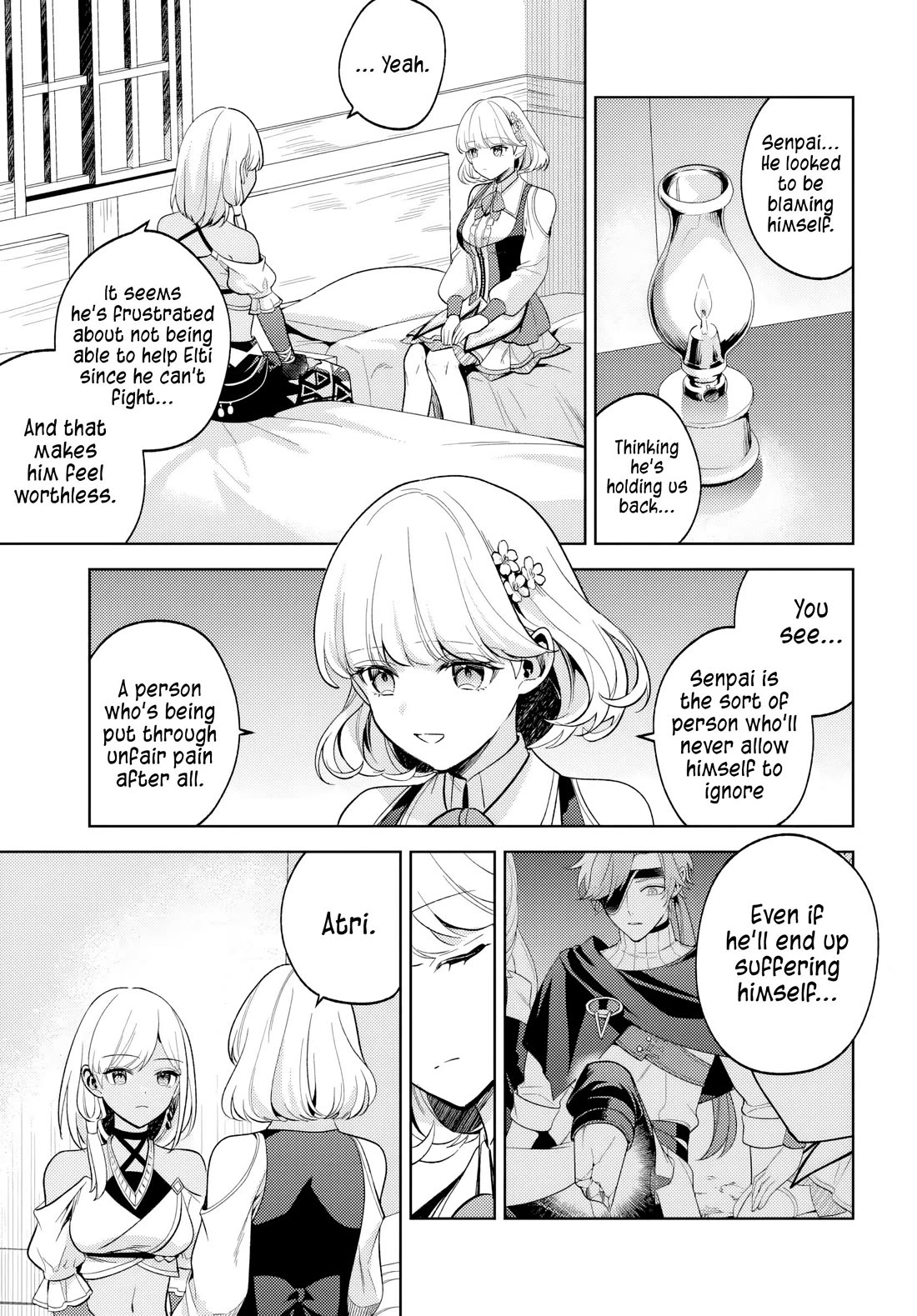 After a Desperate Struggle to Avoid Annihilation, My Party Became Unwell Chapter 8 page 15 - Chapter 8: Atri