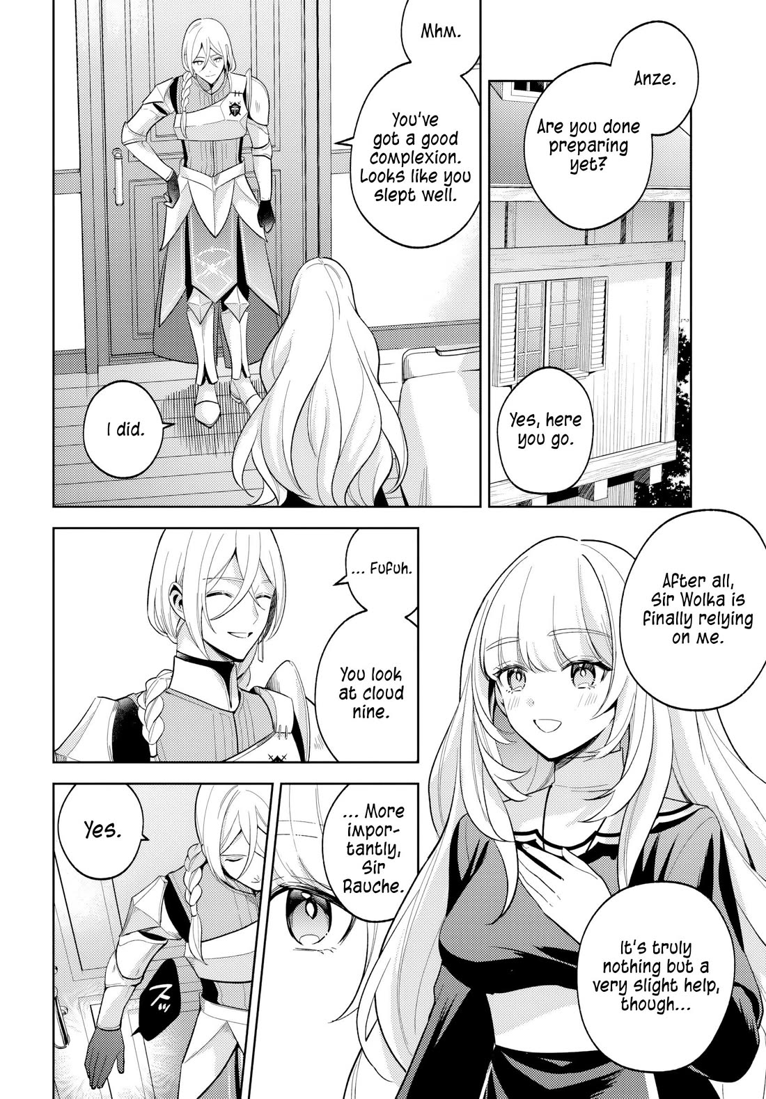 After a Desperate Struggle to Avoid Annihilation, My Party Became Unwell Chapter 9 page 10 - Chapter 9: The Morning of Departure