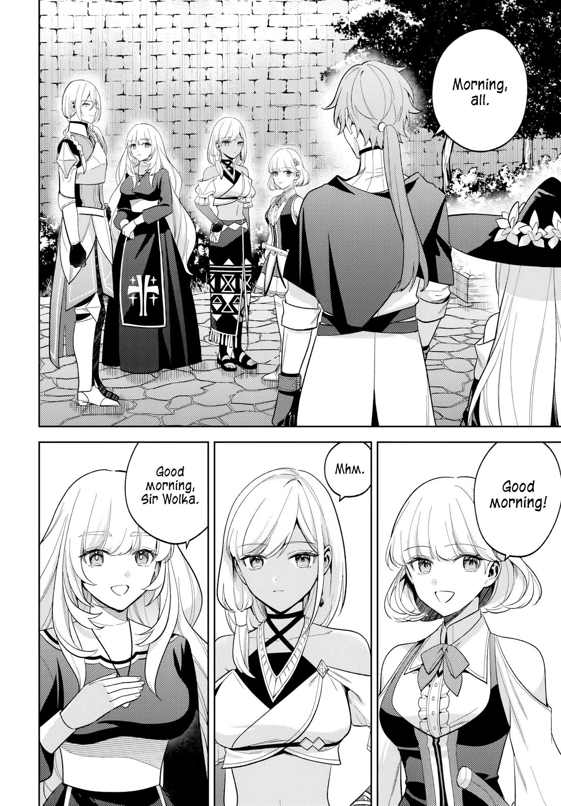 After a Desperate Struggle to Avoid Annihilation, My Party Became Unwell Chapter 9 page 14 - Chapter 9: The Morning of Departure