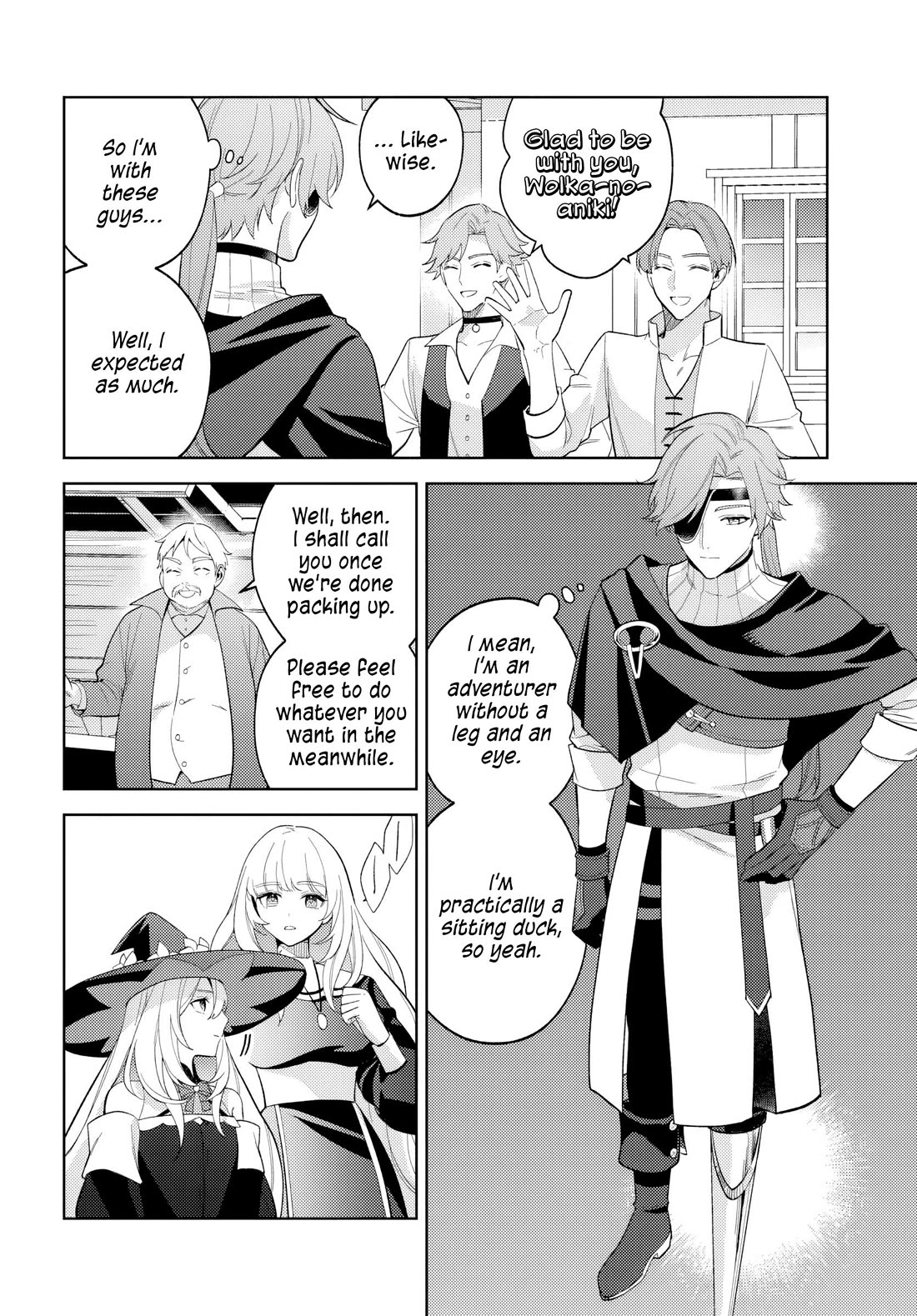 After a Desperate Struggle to Avoid Annihilation, My Party Became Unwell Chapter 9 page 20 - Chapter 9: The Morning of Departure