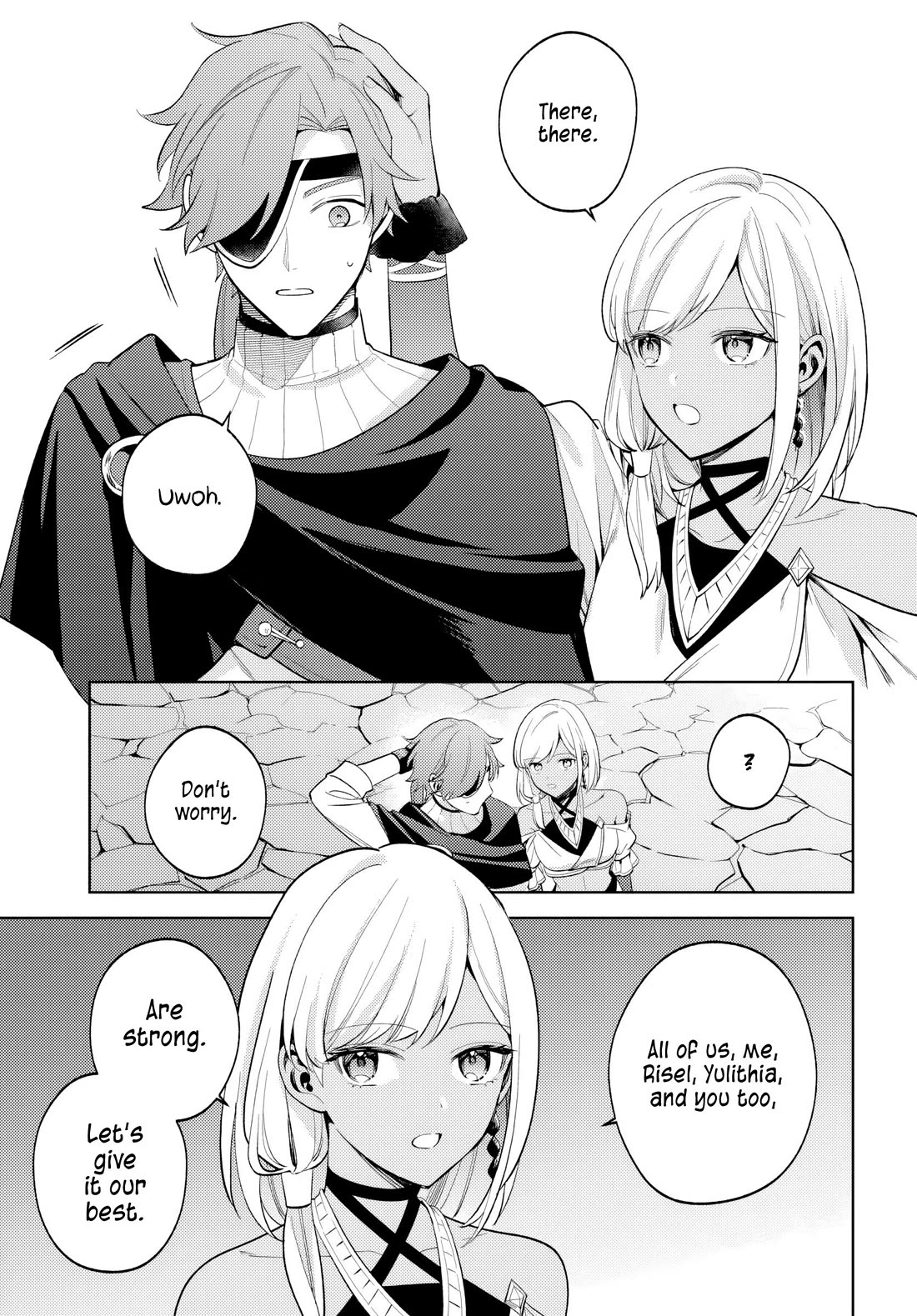 After a Desperate Struggle to Avoid Annihilation, My Party Became Unwell Chapter 9 page 23 - Chapter 9: The Morning of Departure