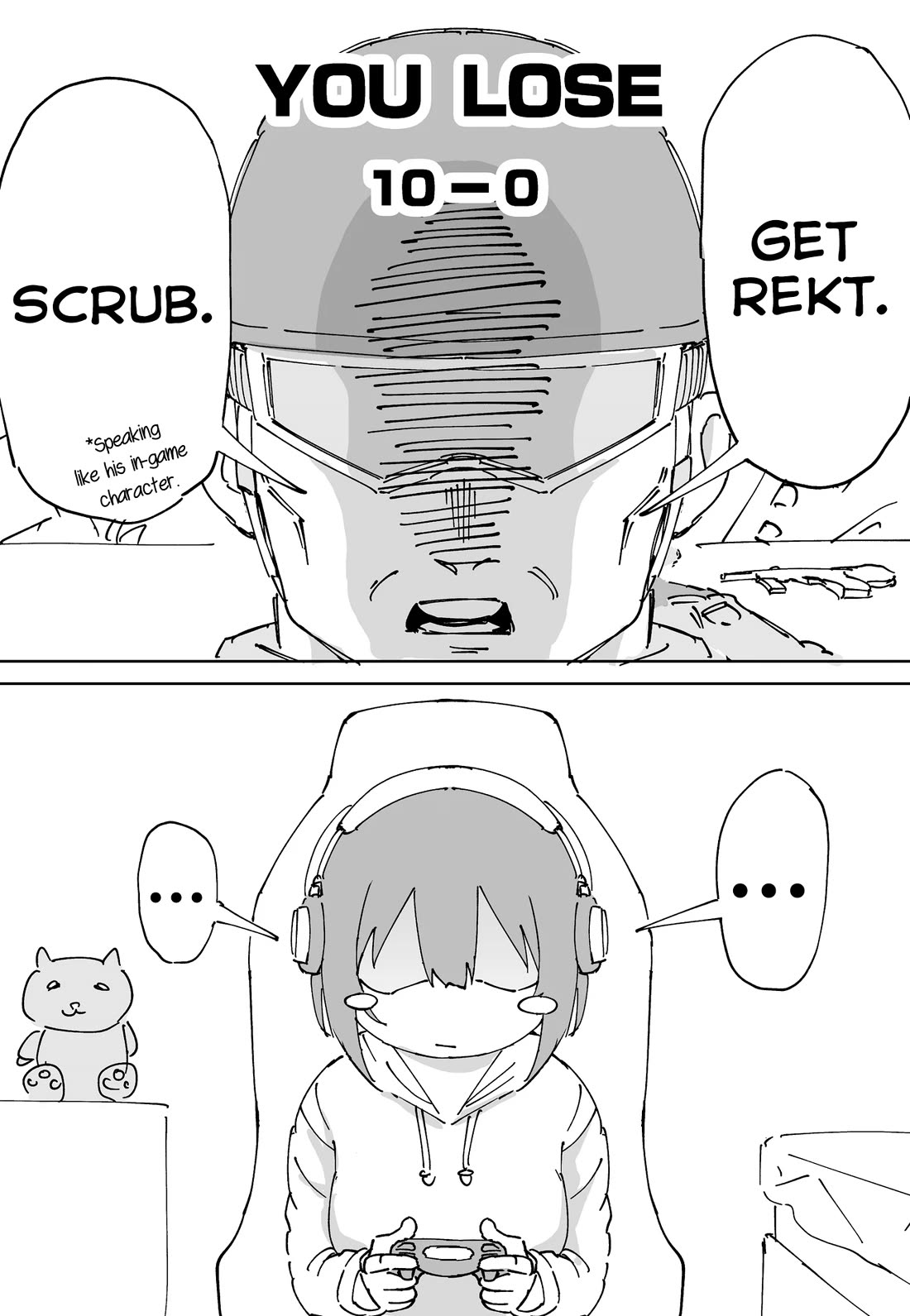 After Beating a Noob in an FPS, He Wanted to Fight Me in Real Life LOL Chapter 0 page 5 - Chapter 0: The Gremlin Rises