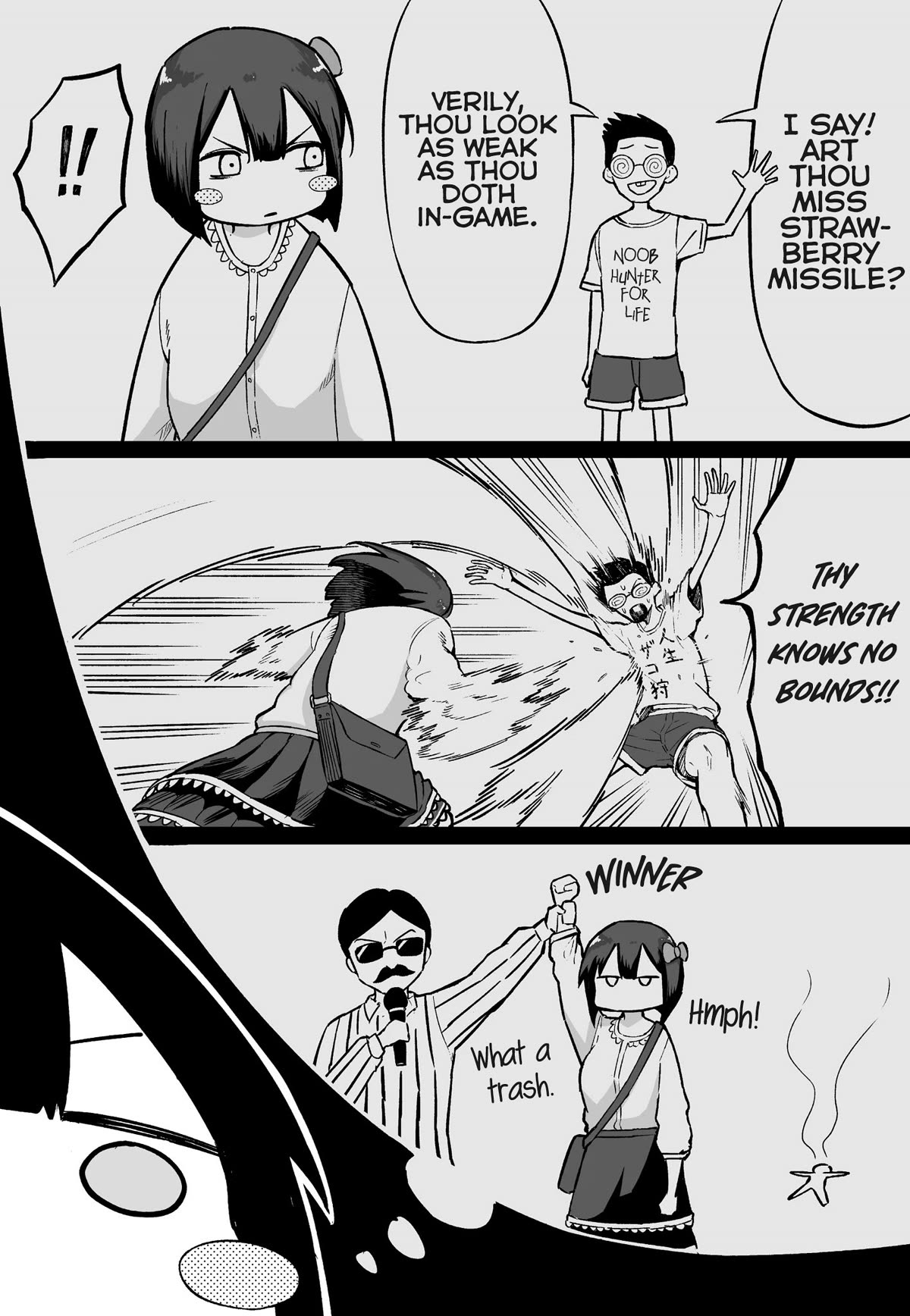 After Beating a Noob in an FPS, He Wanted to Fight Me in Real Life LOL Chapter 2 page 2 - Chapter 2