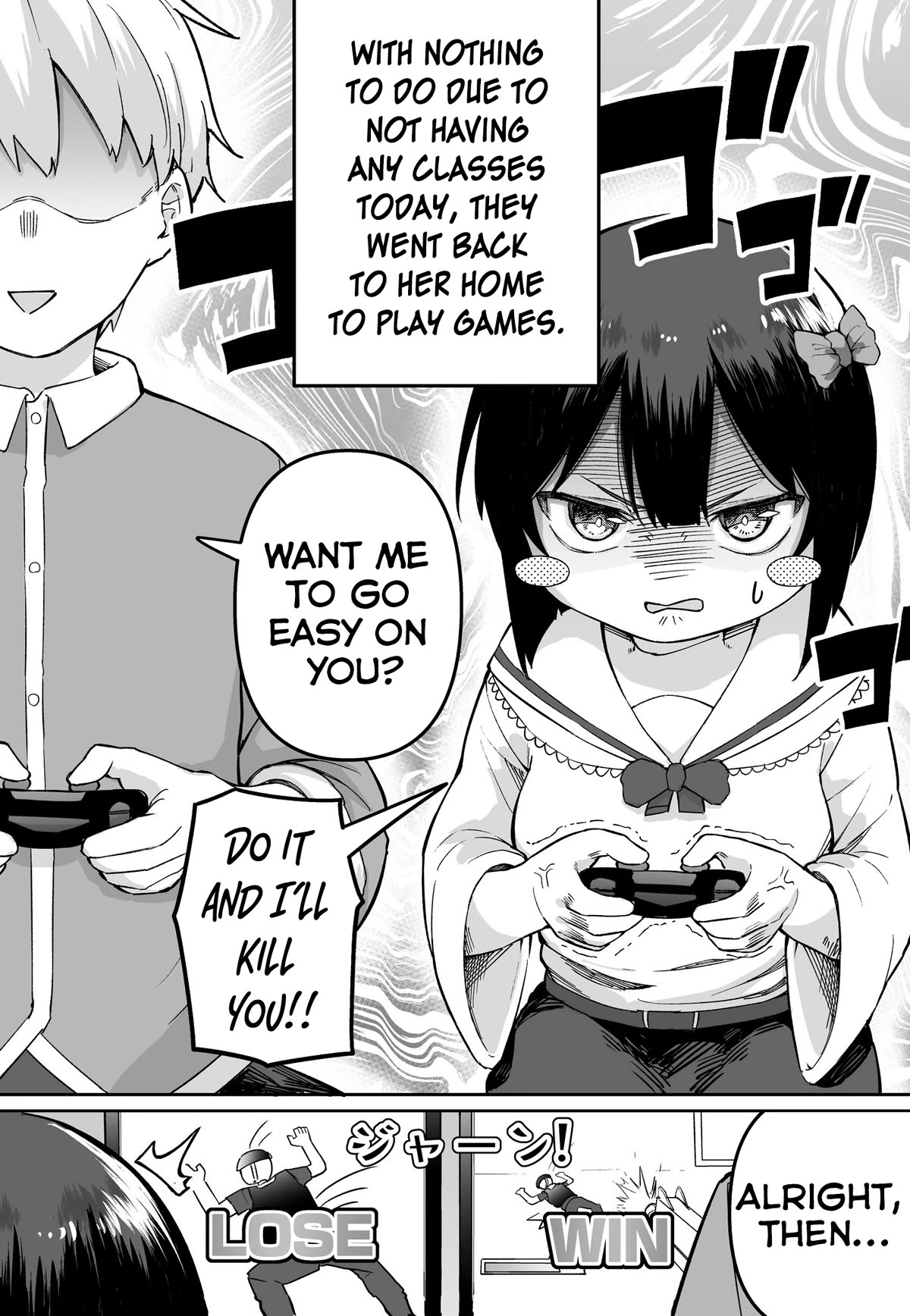 After Beating a Noob in an FPS, He Wanted to Fight Me in Real Life LOL Chapter 21 page 1 - Chapter 21