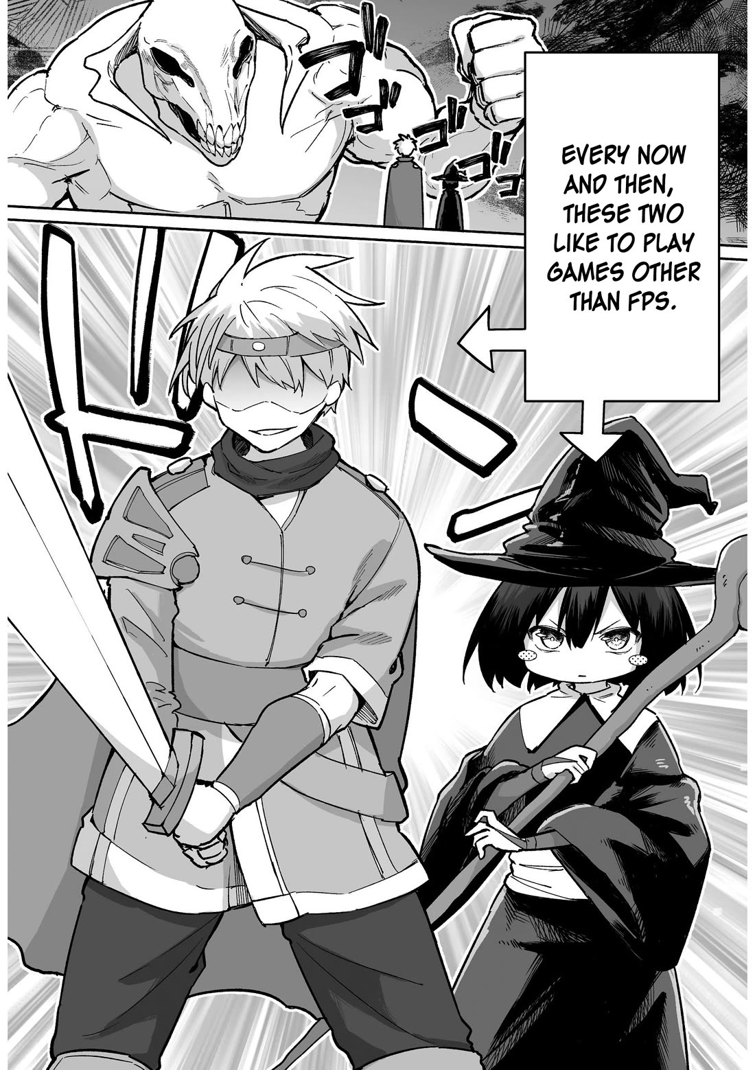 After Beating a Noob in an FPS, He Wanted to Fight Me in Real Life LOL Chapter 36.5 page 1 - Chapter 36.5