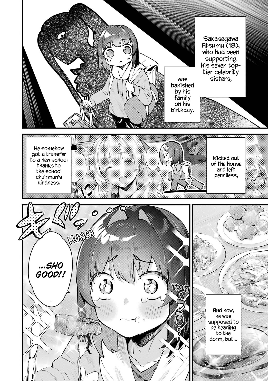 After Being Banished from the Celebrity Family I Supported Behind the Scenes, All I Want Is to Enjoy a Normal Life. Chapter 4 page 2 - Chapter 4: Thanked by a Beautiful Girl