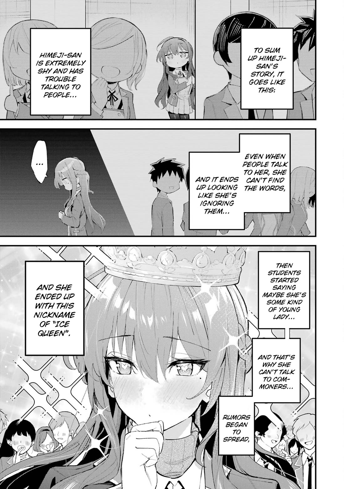 After Being Banished from the Celebrity Family I Supported Behind the Scenes, All I Want Is to Enjoy a Normal Life. Chapter 7 page 11 - Chapter 7: Himeji-san's Secret