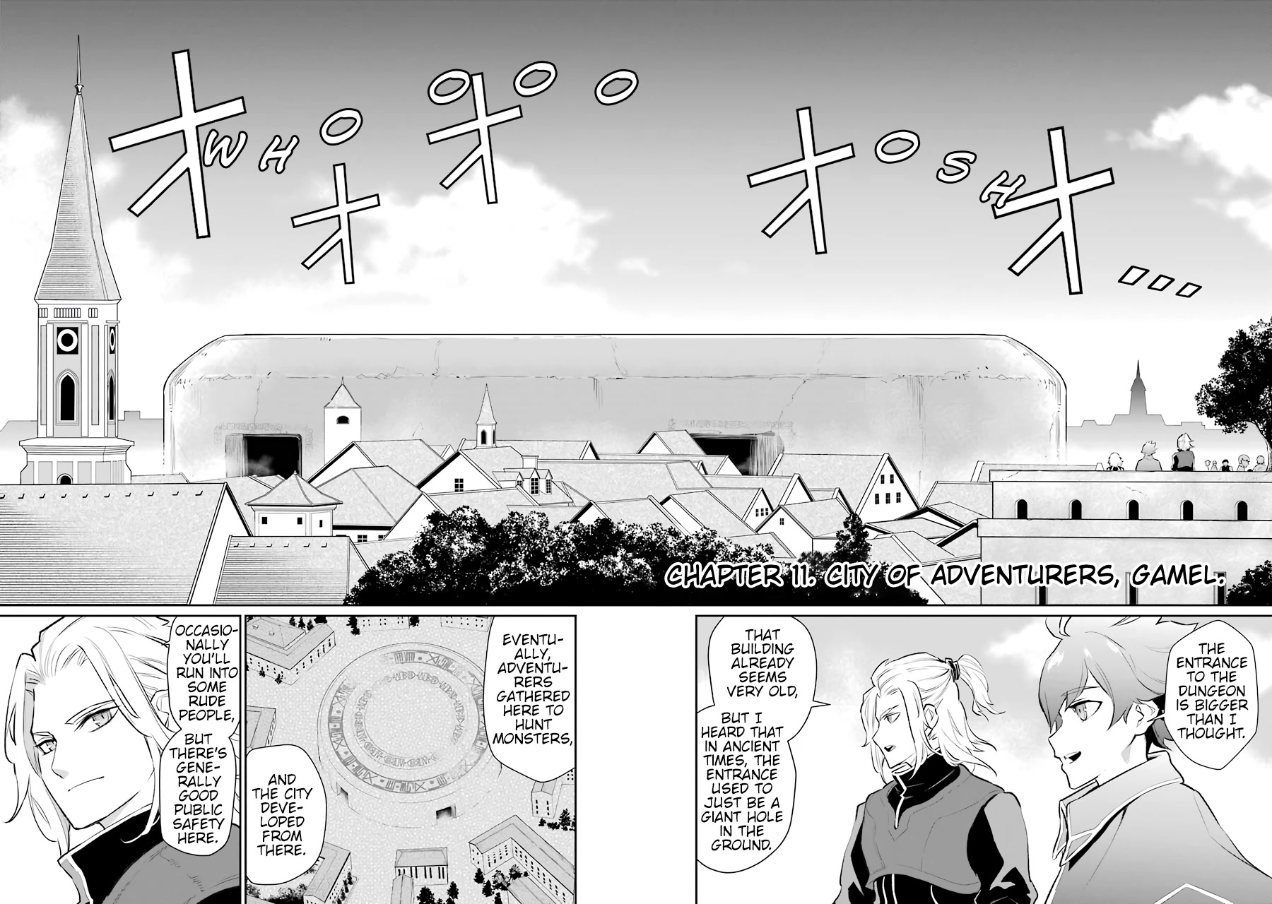 After Being Deported From The Country, I Became the 4th Enchanter in the World! Chapter 11 page 3 - Chapter 11: City of Adventurers, Gamel.