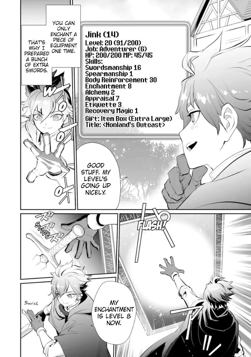 After Being Deported From The Country, I Became the 4th Enchanter in the World! Chapter 2 page 5 - Chapter 2: The Power of Enchantment
