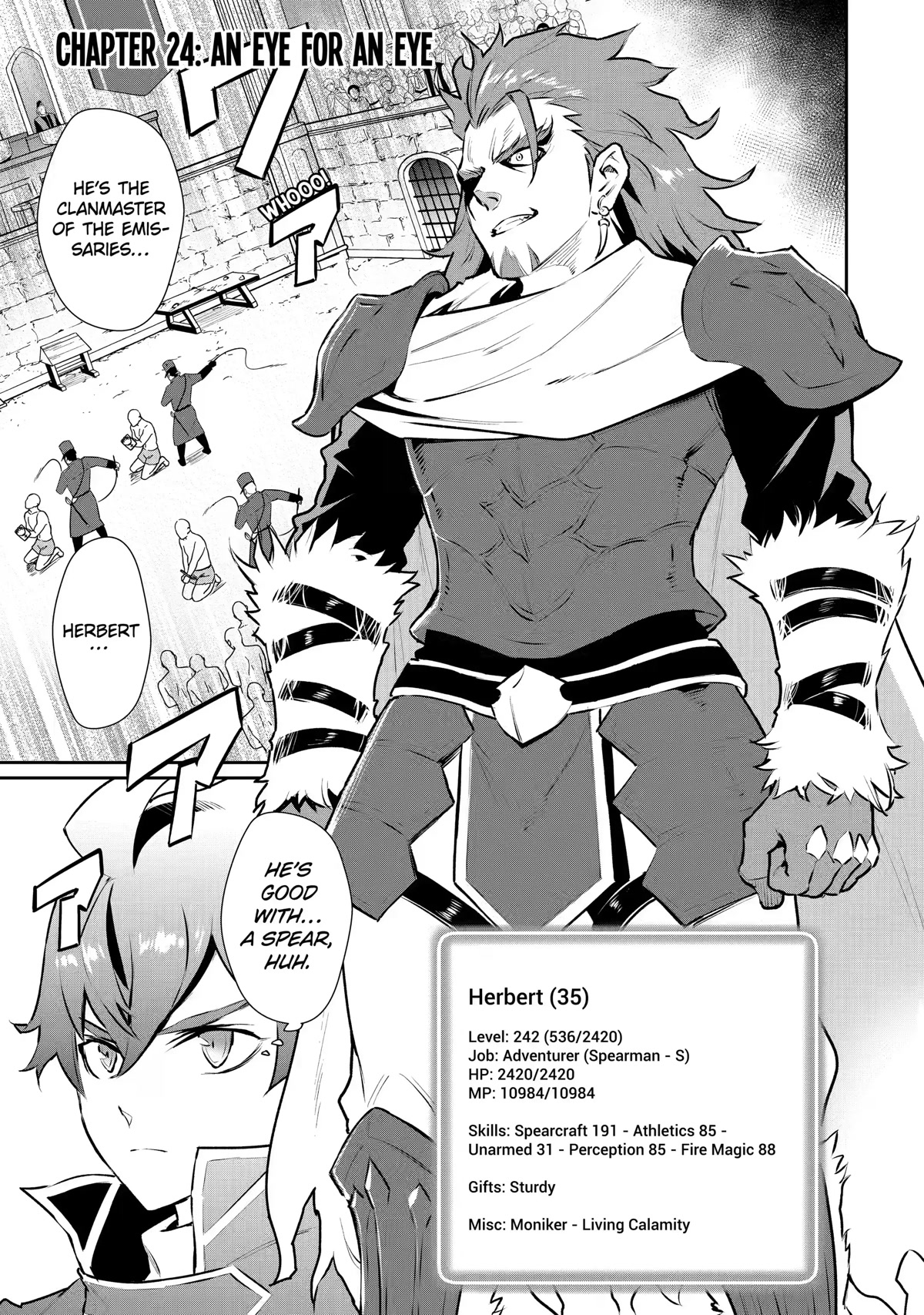 After Being Deported From The Country, I Became the 4th Enchanter in the World! Chapter 24 page 1 - Chapter 24