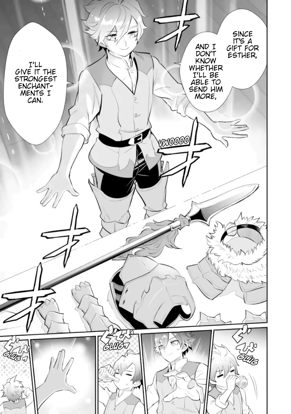 After Being Deported From The Country, I Became the 4th Enchanter in the World! Chapter 3 page 29 - Chapter 3: A-Rank Party, Sacred Flame