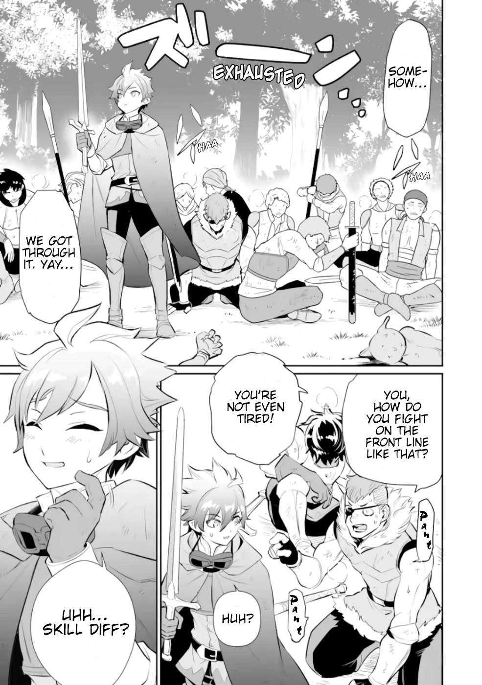After Being Deported From The Country, I Became the 4th Enchanter in the World! Chapter 3 page 8 - Chapter 3: A-Rank Party, Sacred Flame