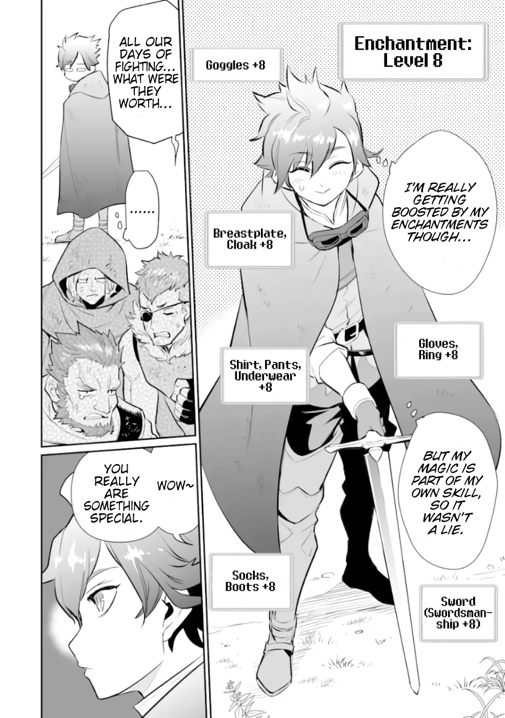 After Being Deported From The Country, I Became the 4th Enchanter in the World! Chapter 3 page 9 - Chapter 3: A-Rank Party, Sacred Flame