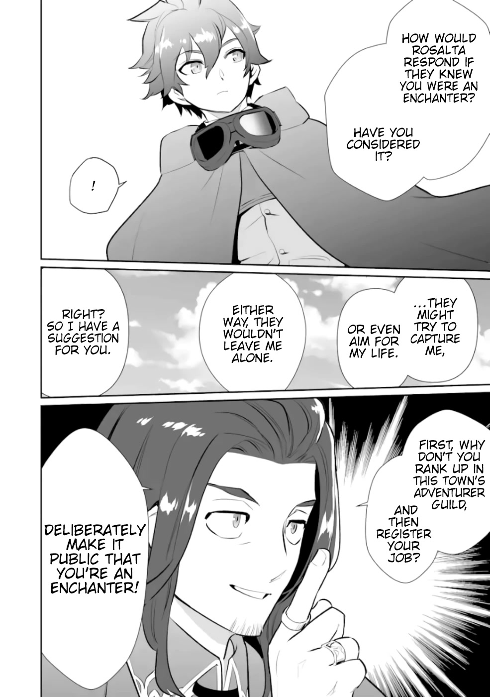 After Being Deported From The Country, I Became the 4th Enchanter in the World! Chapter 4 page 20 - Chapter 4: Escaping Rosalta