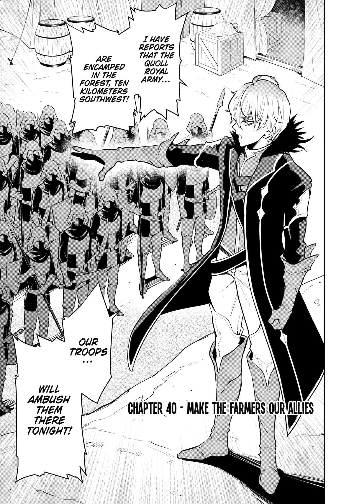 After Being Deported From The Country, I Became the 4th Enchanter in the World! Chapter 40 page 1 - Chapter 40