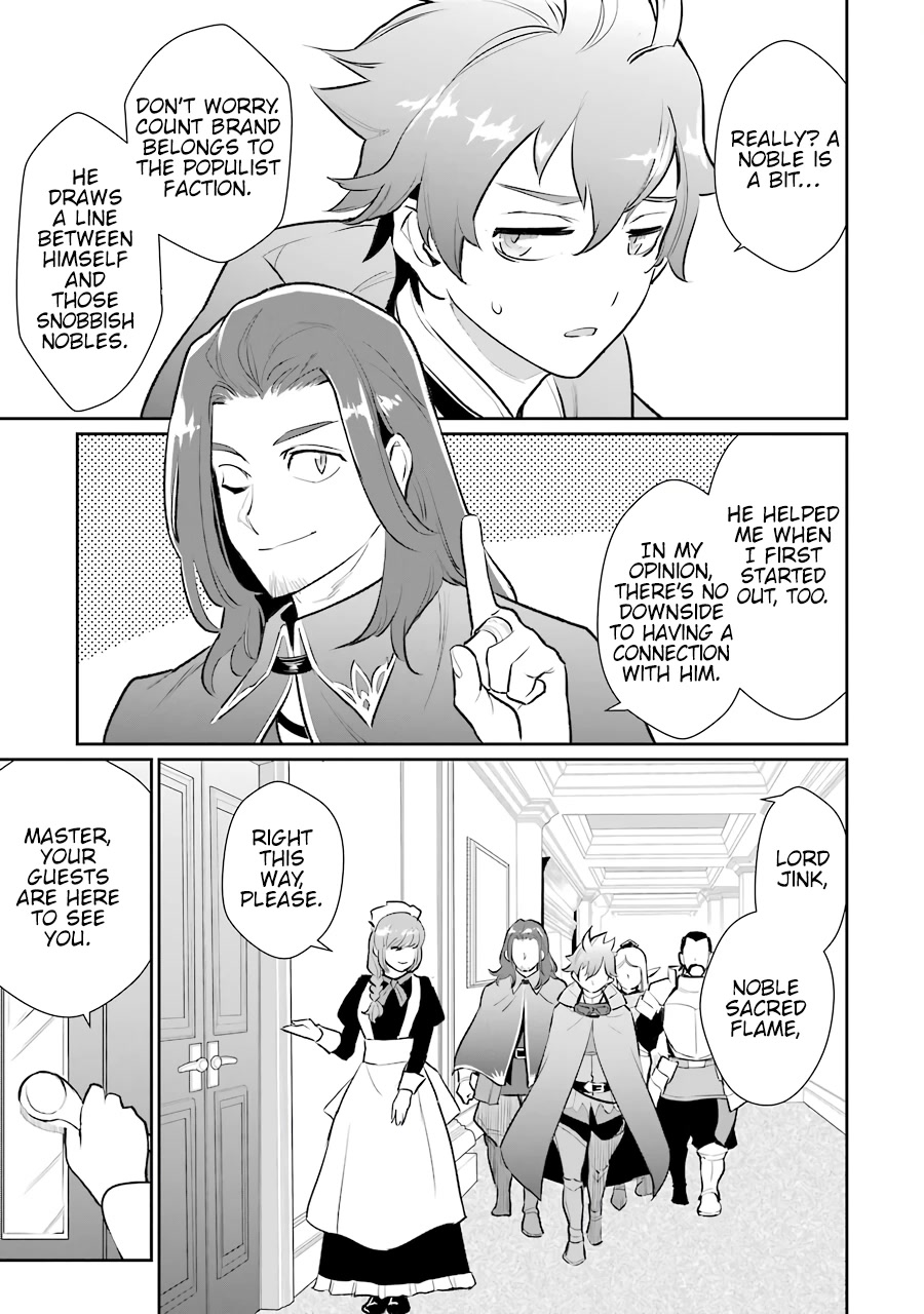 After Being Deported From The Country, I Became the 4th Enchanter in the World! Chapter 6 page 11 - Chapter 6: It seems the enchanter caught some eyes in Quall.