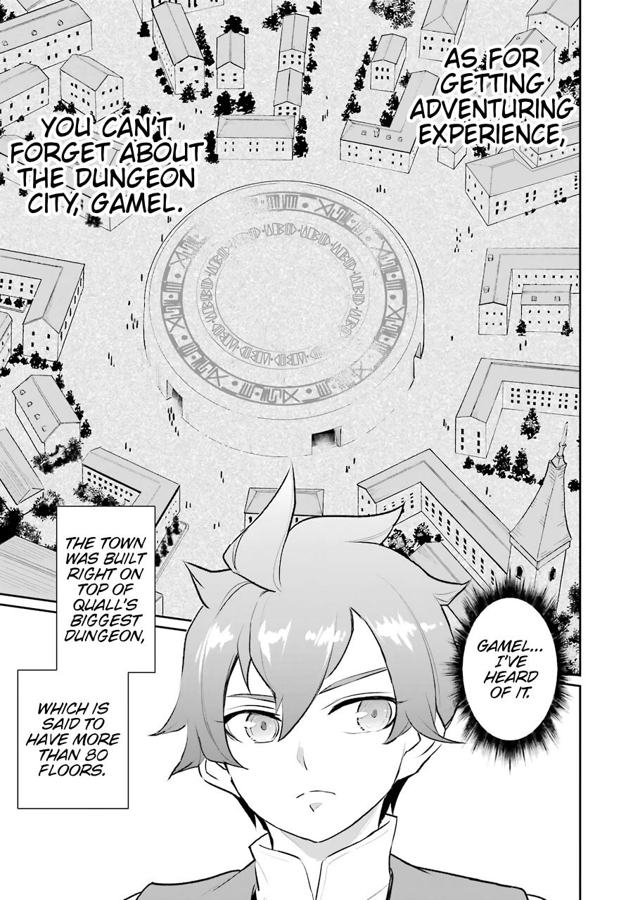After Being Deported From The Country, I Became the 4th Enchanter in the World! Chapter 6 page 17 - Chapter 6: It seems the enchanter caught some eyes in Quall.