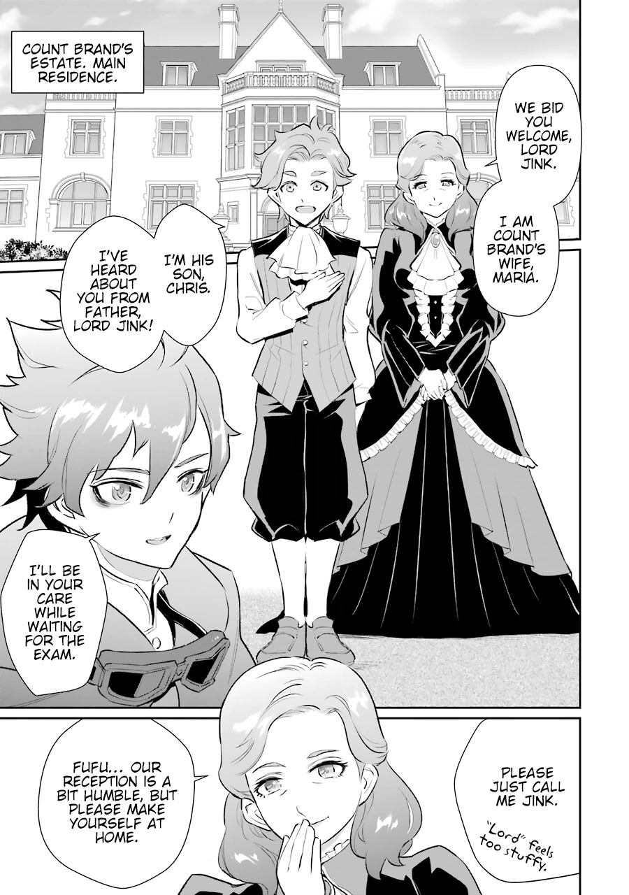 After Being Deported From The Country, I Became the 4th Enchanter in the World! Chapter 6 page 26 - Chapter 6: It seems the enchanter caught some eyes in Quall.