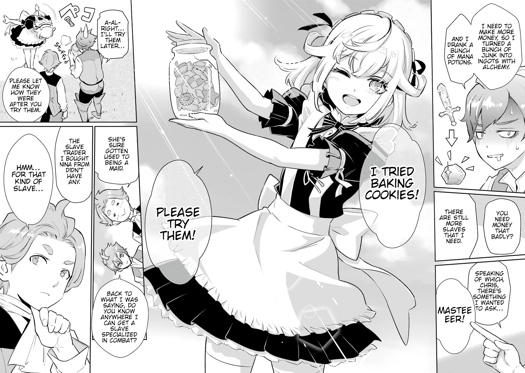 After Being Deported From The Country, I Became the 4th Enchanter in the World! Chapter 7 page 28 - Chapter 7: Chef girl, Nina.