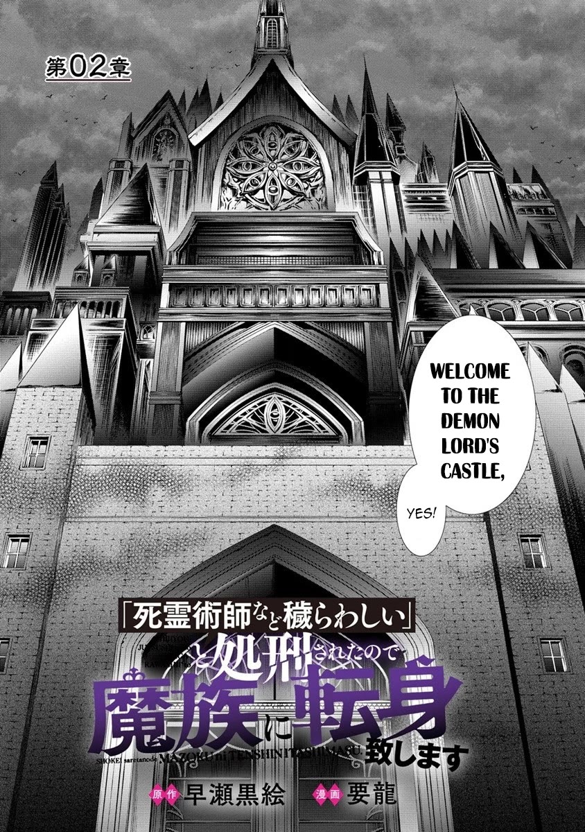 After Being Executed With the Words "Necromancers Are Disgusting," I Will Start My New Life as a Demon Chapter 2 page 2 - Chapter 2