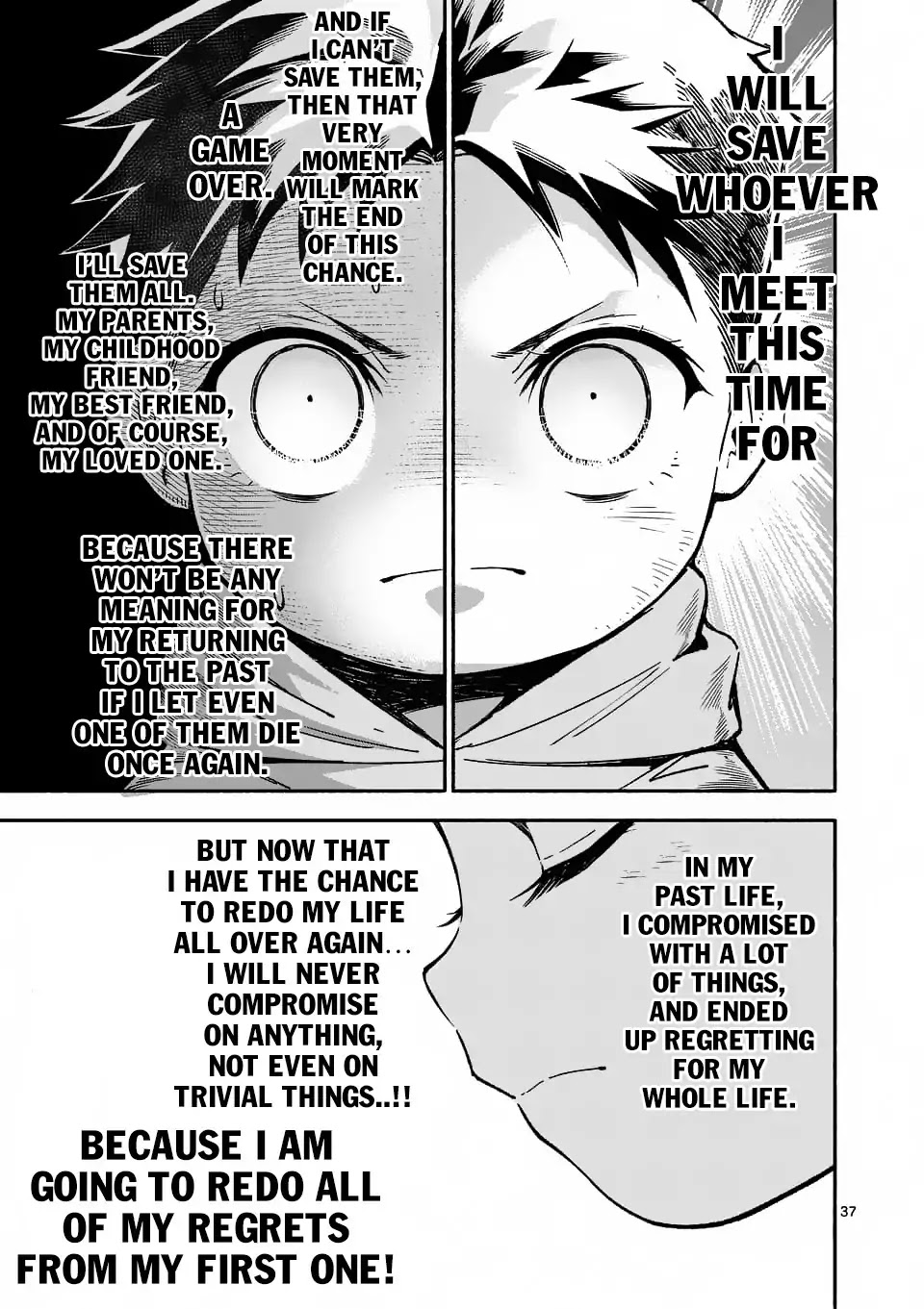 After Being Reborn, I Became the Strongest to Save Everyone Chapter 1 page 38 - Chapter 1