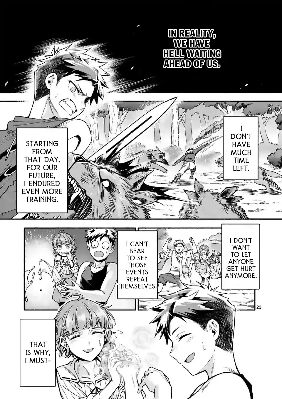 After Being Reborn, I Became the Strongest to Save Everyone Chapter 5 page 23 - Chapter 5