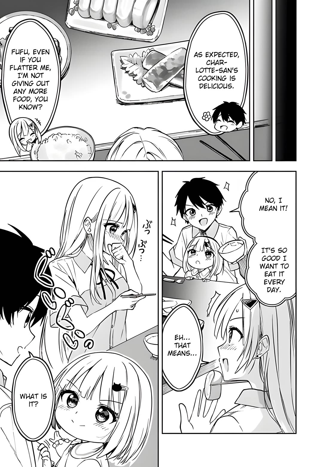 After Coincidentally Saving the New Transfer Student's Little Sister, We Gradually Grew Closer Chapter 11 page 10 - Chapter 11