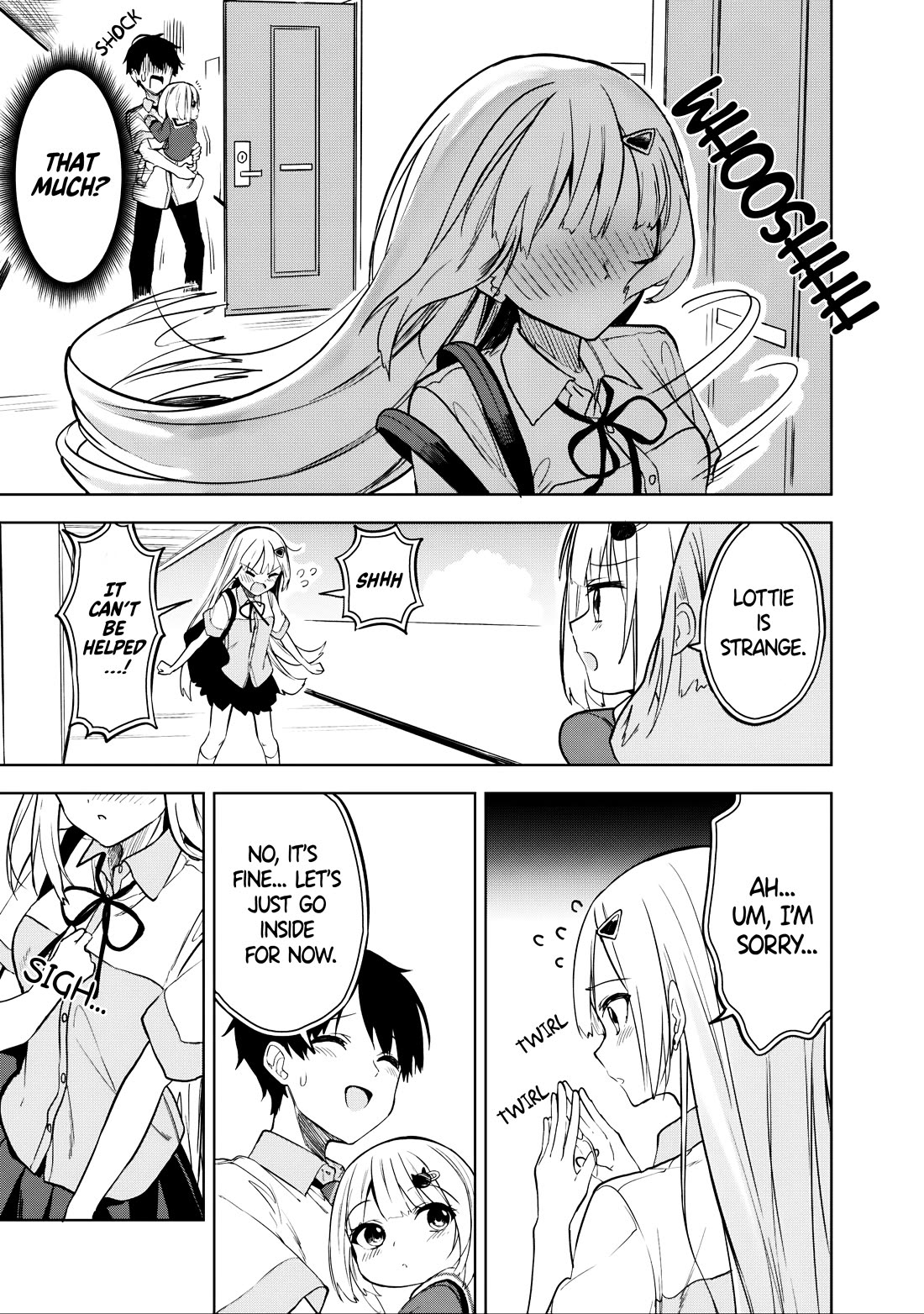After Coincidentally Saving the New Transfer Student's Little Sister, We Gradually Grew Closer Chapter 18 page 8 - Chapter 18