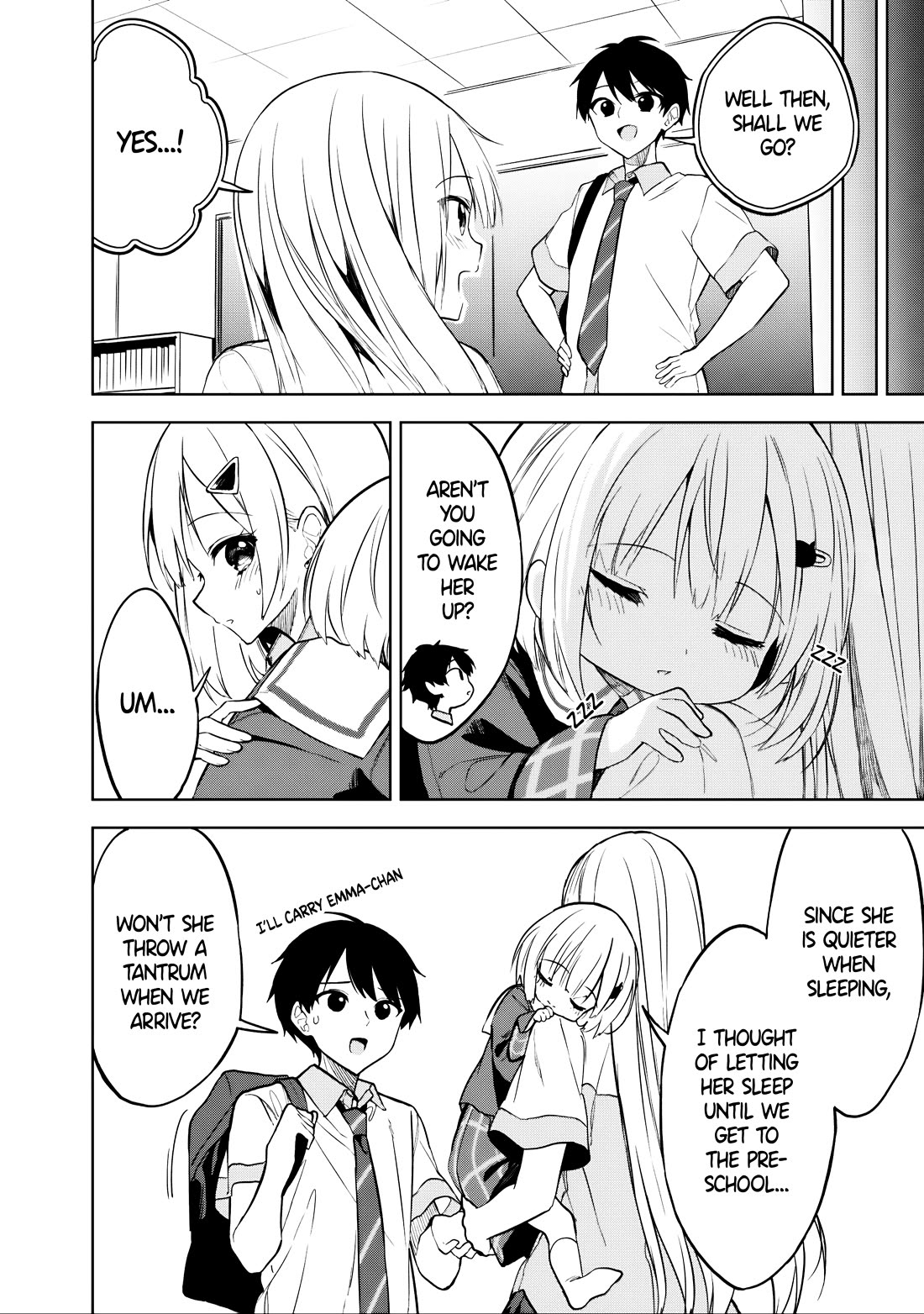 After Coincidentally Saving the New Transfer Student's Little Sister, We Gradually Grew Closer Chapter 19 page 8 - Chapter 19