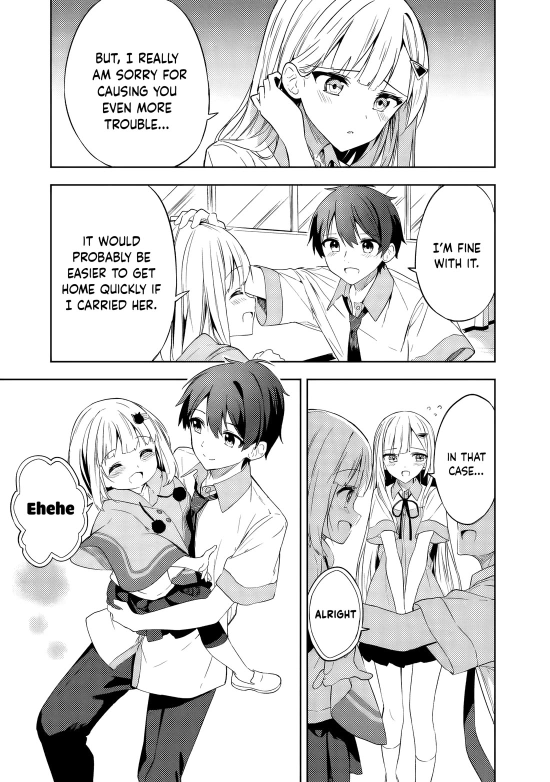 After Coincidentally Saving the New Transfer Student's Little Sister, We Gradually Grew Closer Chapter 2 page 10 - Chapter 2
