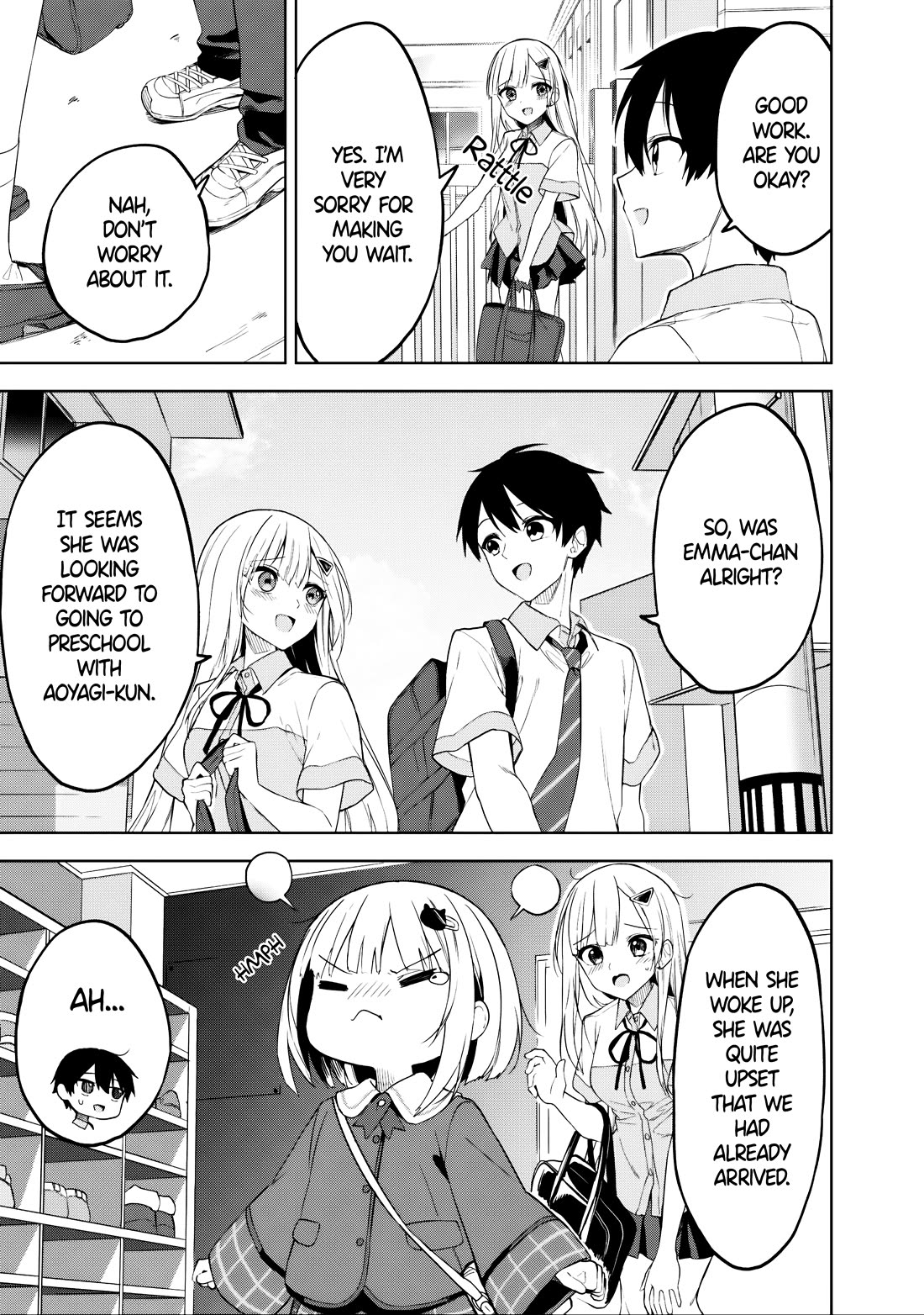 After Coincidentally Saving the New Transfer Student's Little Sister, We Gradually Grew Closer Chapter 20 page 9 - Chapter 20