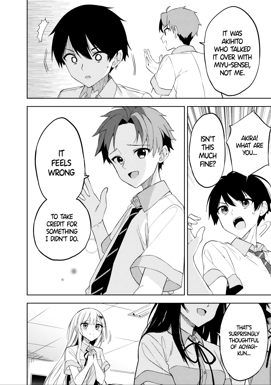 After Coincidentally Saving the New Transfer Student's Little Sister, We Gradually Grew Closer Chapter 21 page 14 - Chapter 21
