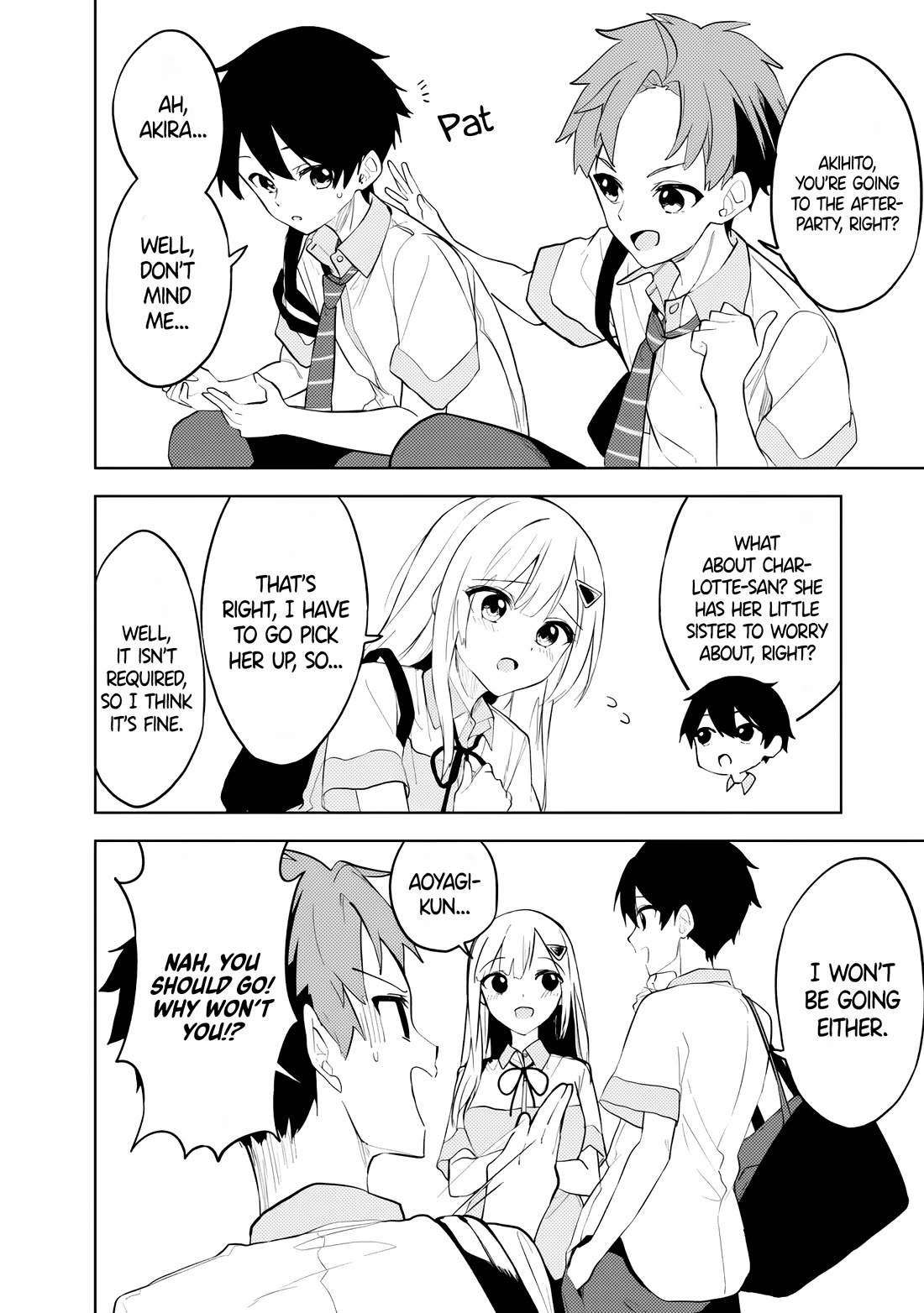 After Coincidentally Saving the New Transfer Student's Little Sister, We Gradually Grew Closer Chapter 25 page 10 - Chapter 25
