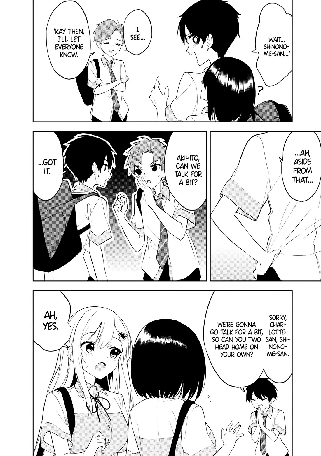 After Coincidentally Saving the New Transfer Student's Little Sister, We Gradually Grew Closer Chapter 25 page 12 - Chapter 25