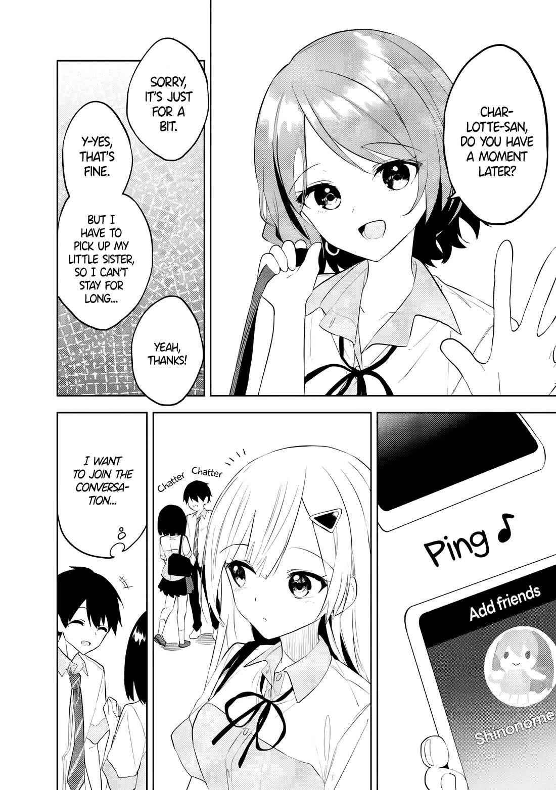 After Coincidentally Saving the New Transfer Student's Little Sister, We Gradually Grew Closer Chapter 25 page 4 - Chapter 25