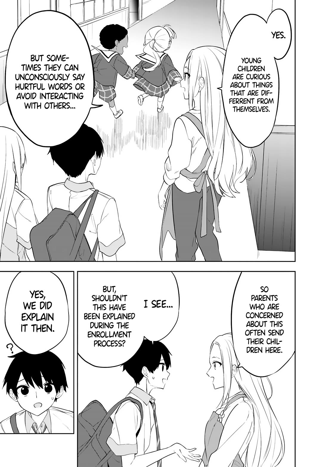 After Coincidentally Saving the New Transfer Student's Little Sister, We Gradually Grew Closer Chapter 28 page 11 - Chapter 28