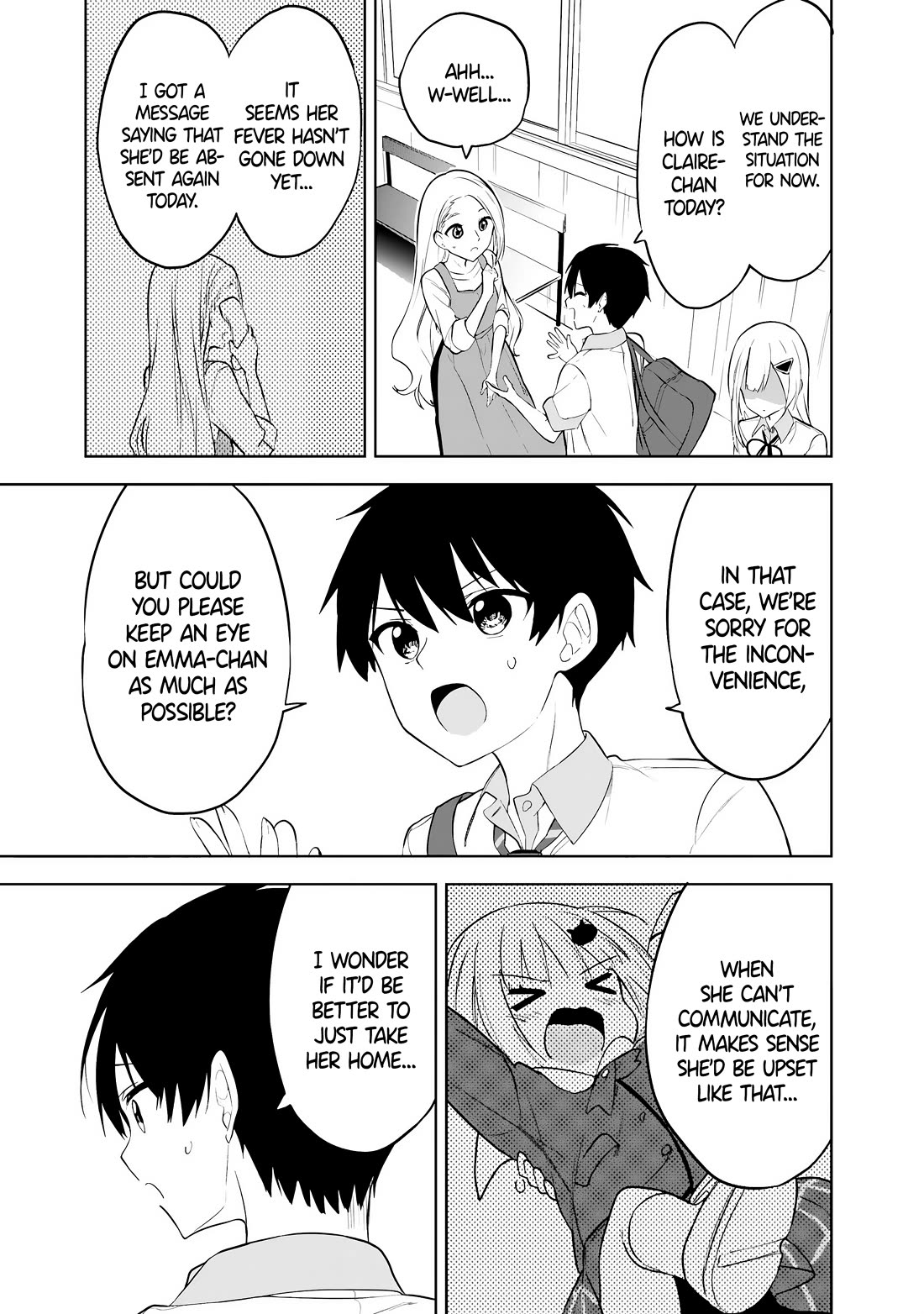 After Coincidentally Saving the New Transfer Student's Little Sister, We Gradually Grew Closer Chapter 28 page 13 - Chapter 28