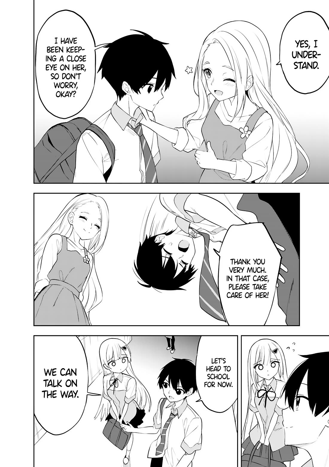 After Coincidentally Saving the New Transfer Student's Little Sister, We Gradually Grew Closer Chapter 28 page 14 - Chapter 28
