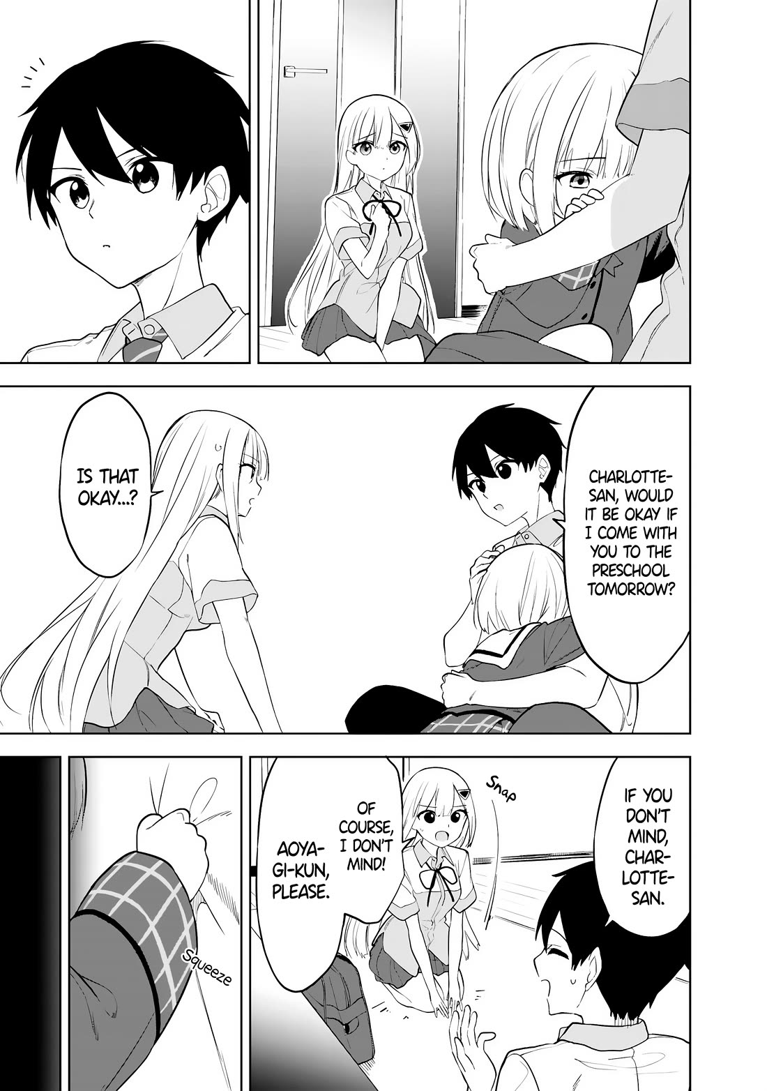 After Coincidentally Saving the New Transfer Student's Little Sister, We Gradually Grew Closer Chapter 28 page 5 - Chapter 28