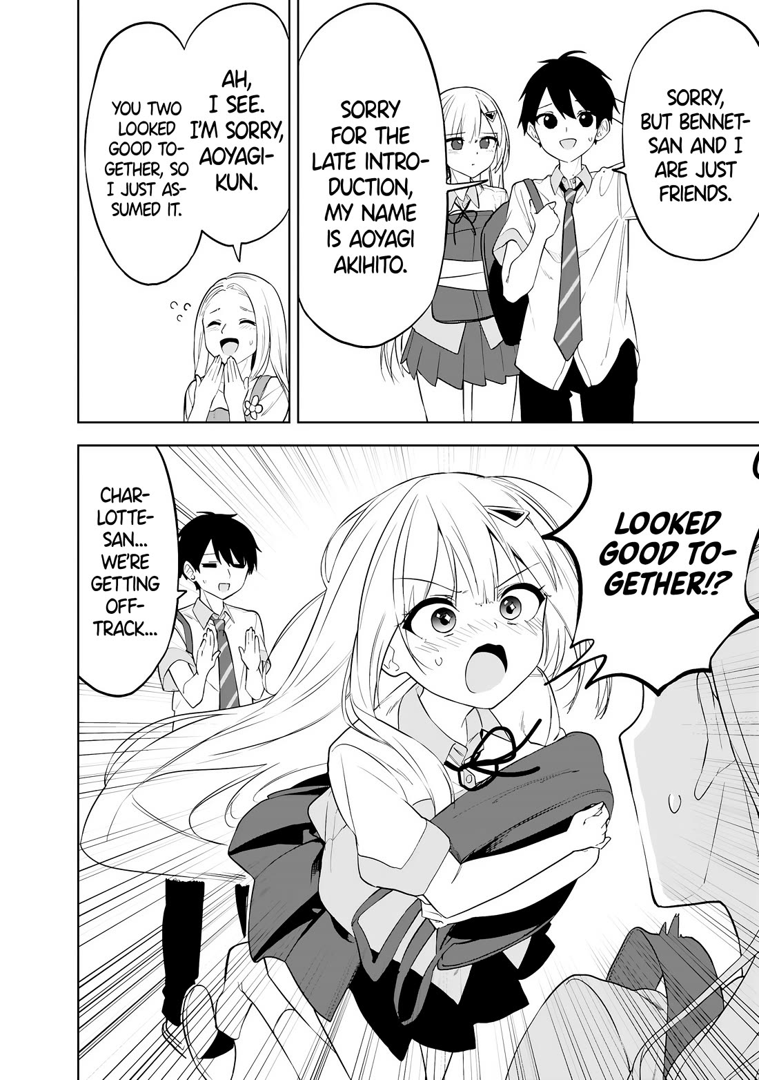 After Coincidentally Saving the New Transfer Student's Little Sister, We Gradually Grew Closer Chapter 28 page 8 - Chapter 28