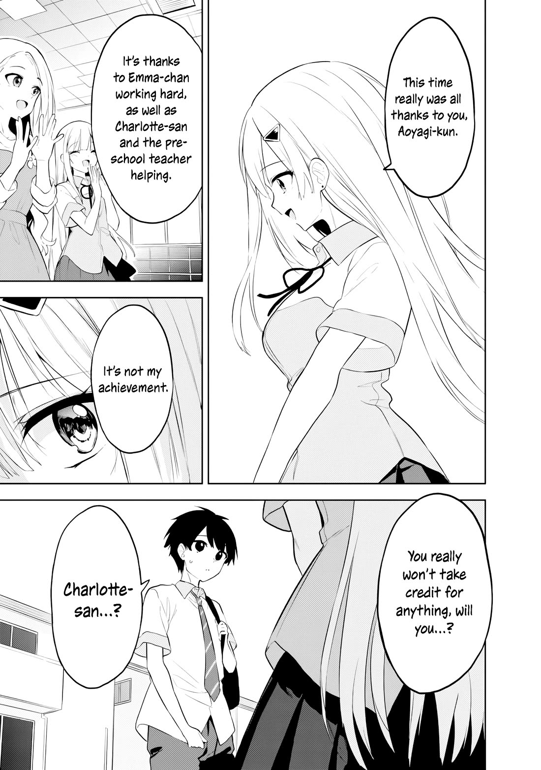 After Coincidentally Saving the New Transfer Student's Little Sister, We Gradually Grew Closer Chapter 31 page 27 - Chapter 31