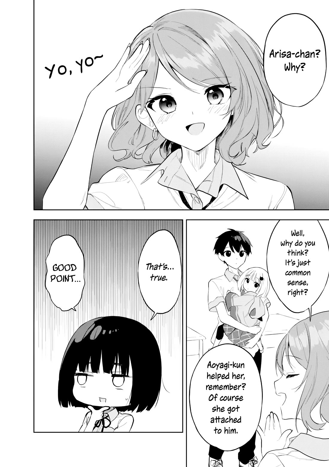 After Coincidentally Saving the New Transfer Student's Little Sister, We Gradually Grew Closer Chapter 34 page 12 - Chapter 34
